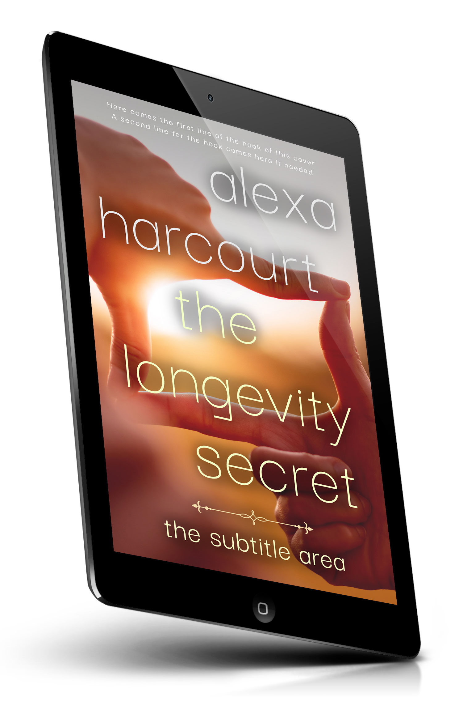 Tablet view of Premade Self-Improvement & Self-Help Book Cover - El Salva #35729 | BookCoverZone