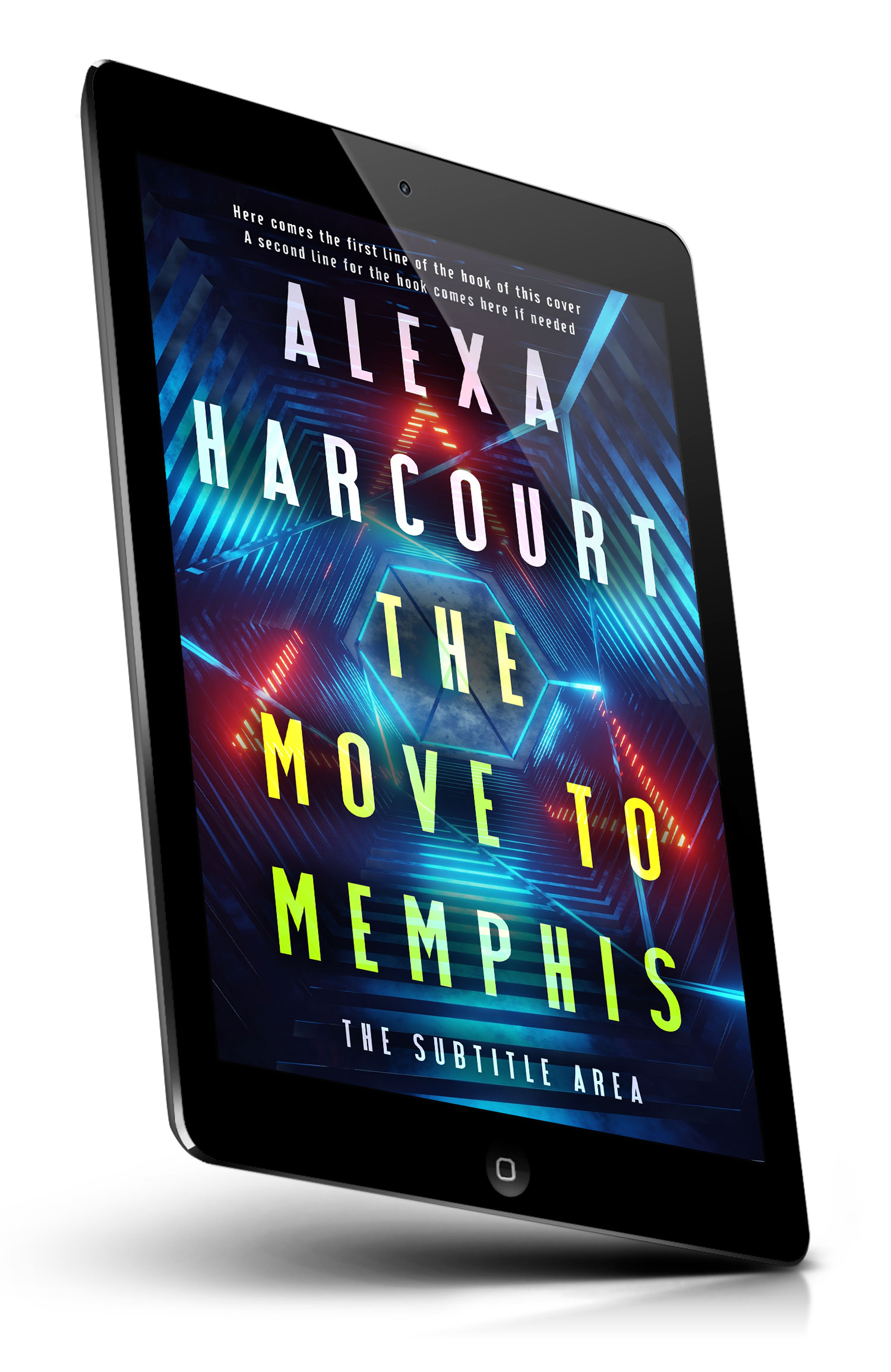 Tablet view of Premade Science Fiction Book Cover - Mirage #35738 | BookCoverZone