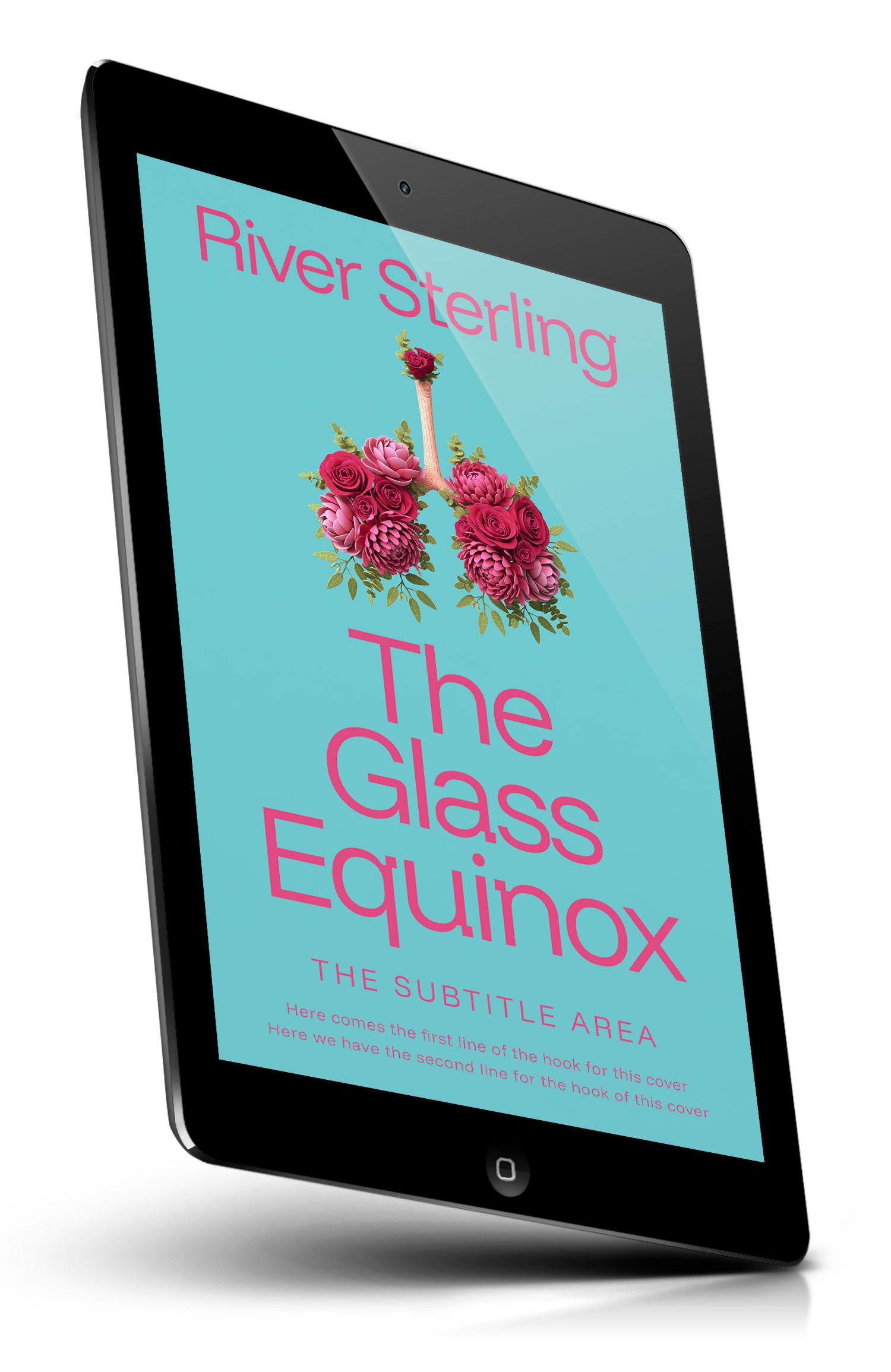 Tablet view of Premade Surreal Book Cover - Downy #36258 | BookCoverZone