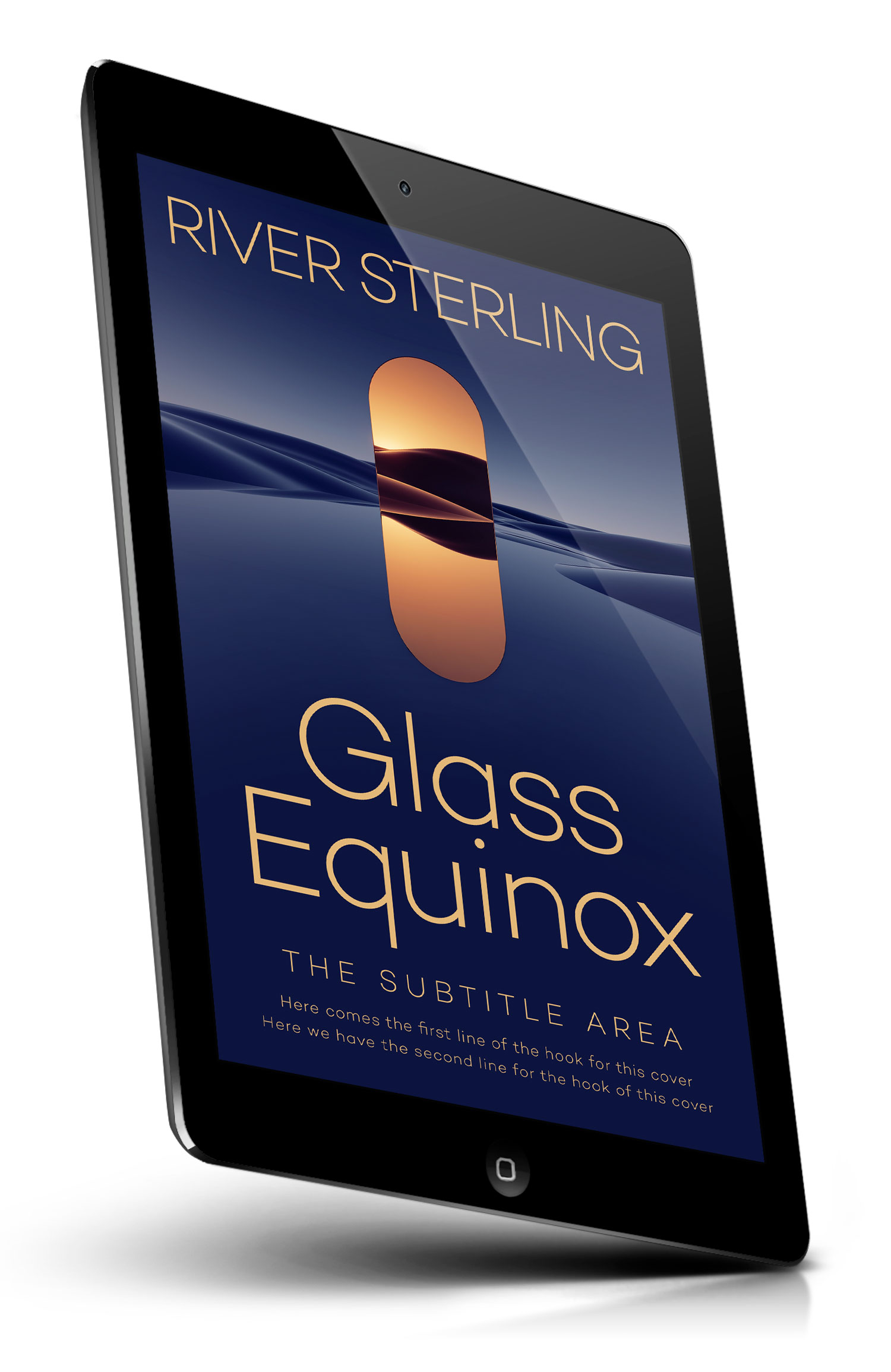 Tablet view of Premade Surreal Book Cover - Bunting #36260 | BookCoverZone
