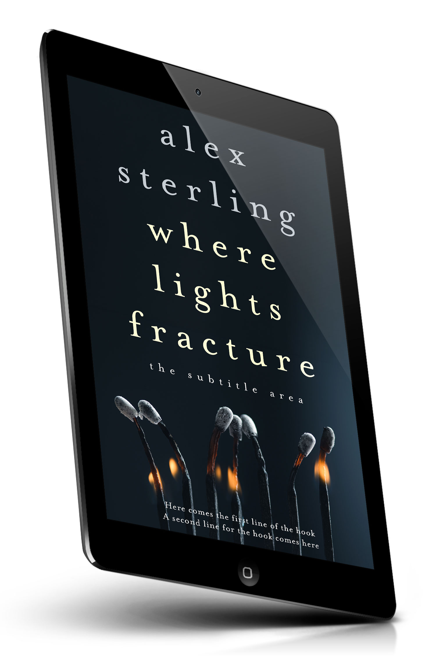 Tablet view of Premade Mystery & Thriller & Suspense Book Cover - Bunker #36562 | BookCoverZone
