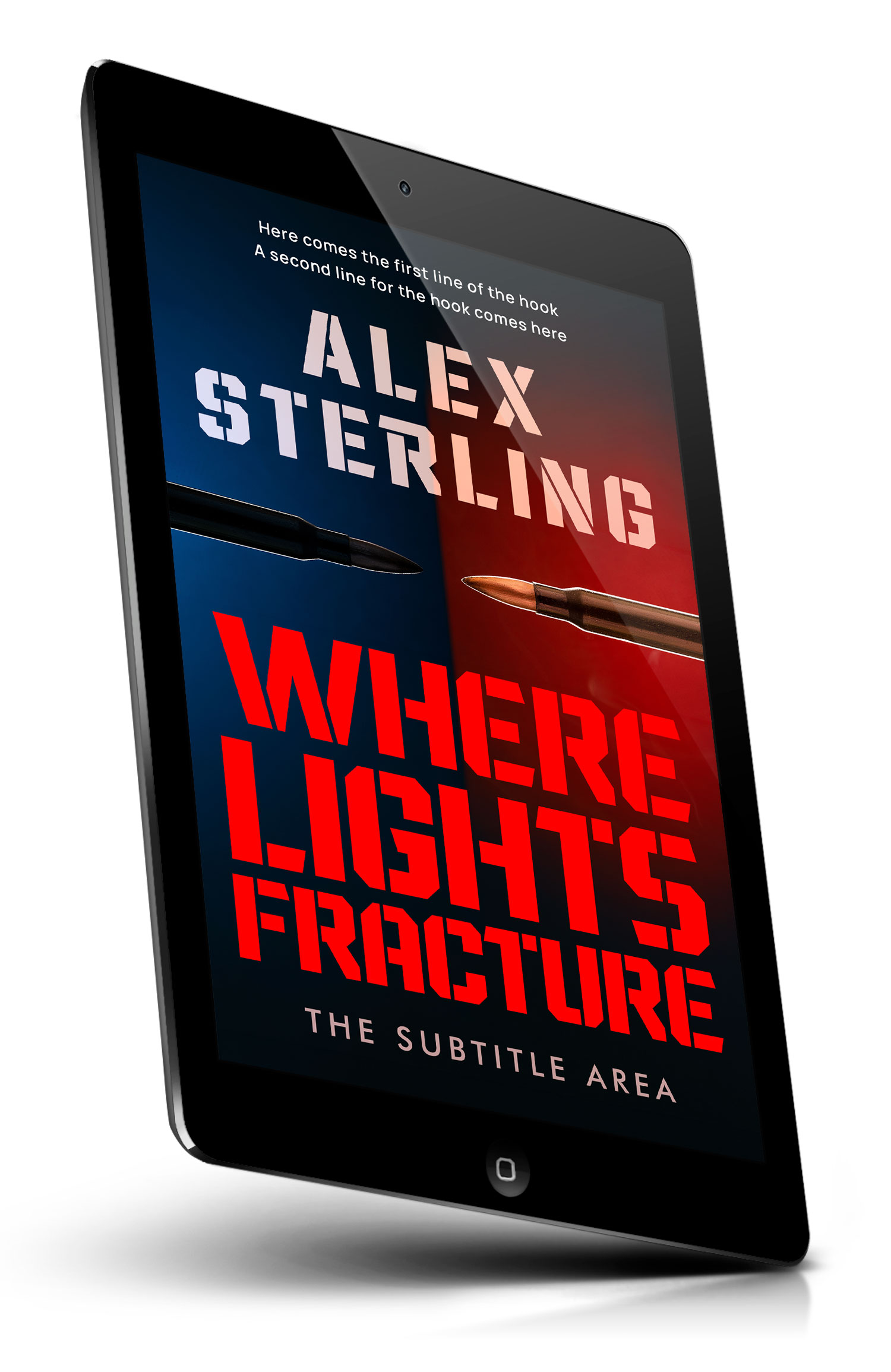 Tablet view of Premade Mystery & Thriller & Suspense Book Cover - Bastille #36574 | BookCoverZone