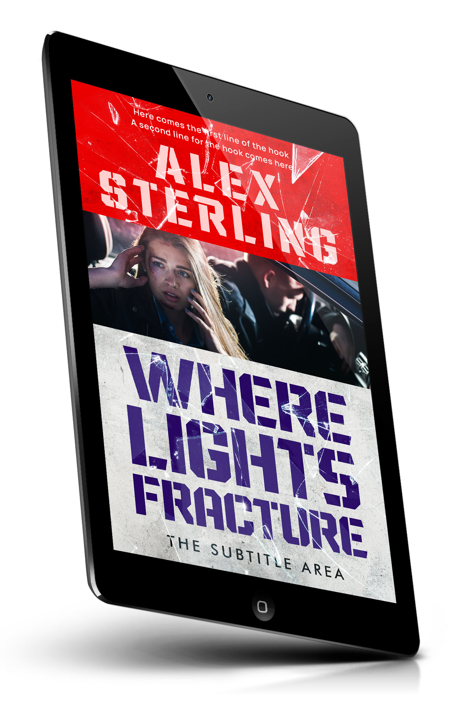 Tablet view of Premade Mystery & Thriller & Suspense Book Cover - Swiss Coffee #36576 | BookCoverZone