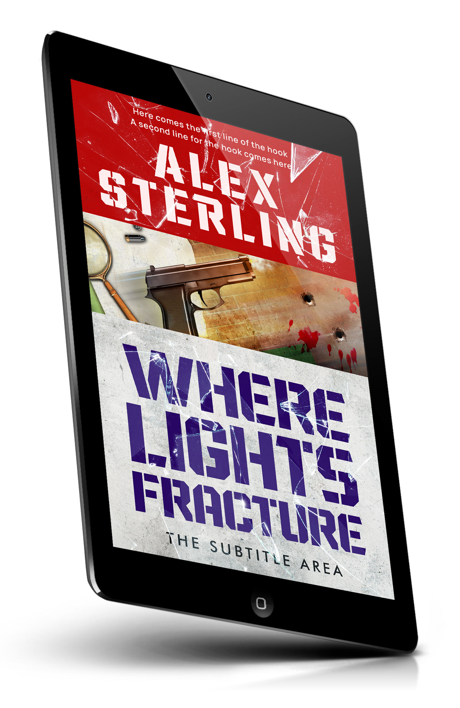 Tablet view of Premade Mystery & Thriller & Suspense Book Cover - Westar #36577 | BookCoverZone