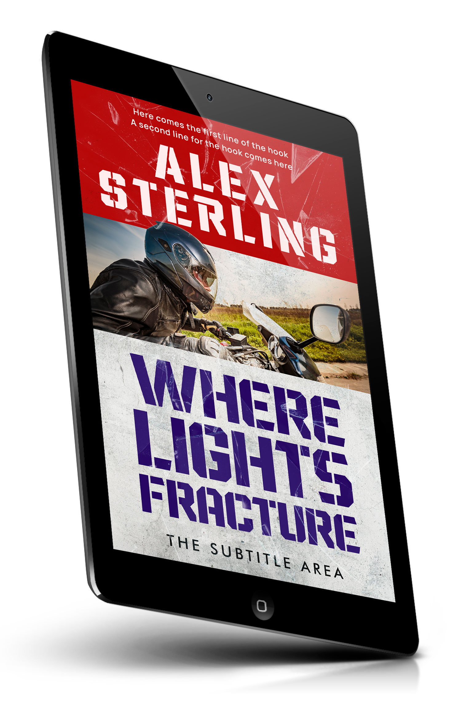 Tablet view of Premade Mystery & Thriller & Suspense Book Cover - Port Gore #36579 | BookCoverZone