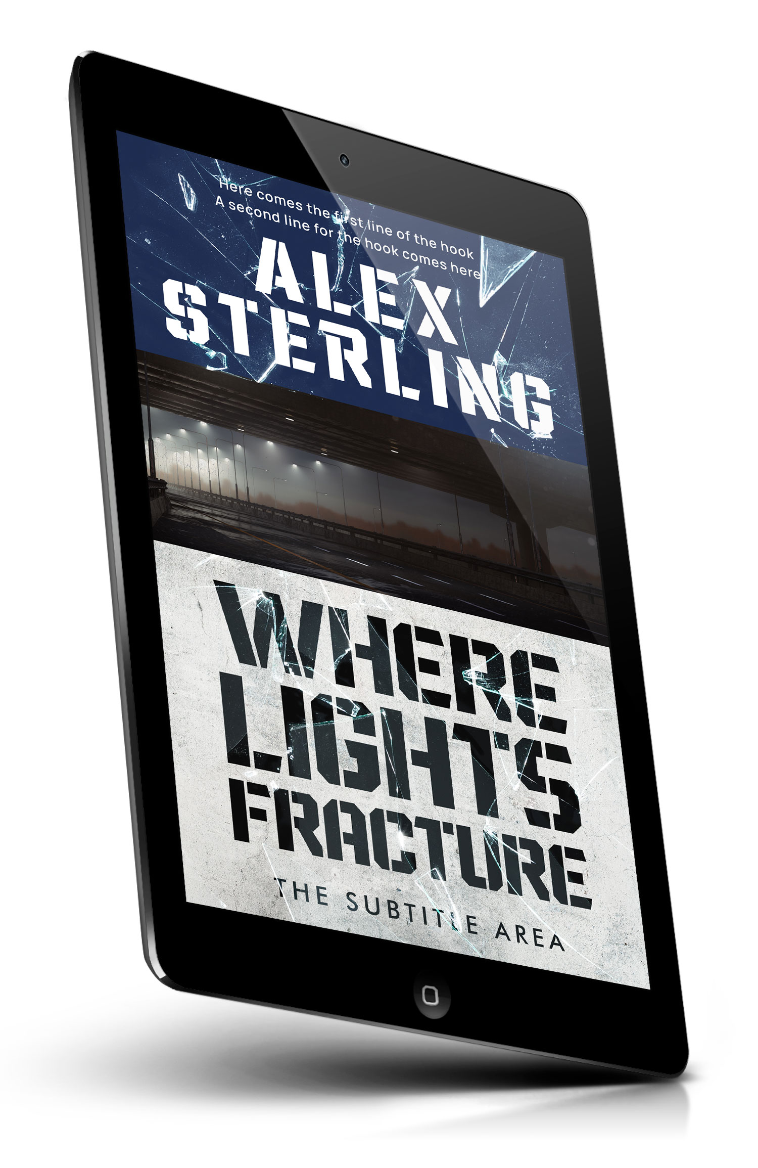 Tablet view of Premade Mystery & Thriller & Suspense Book Cover - Ebony Clay #36584 | BookCoverZone