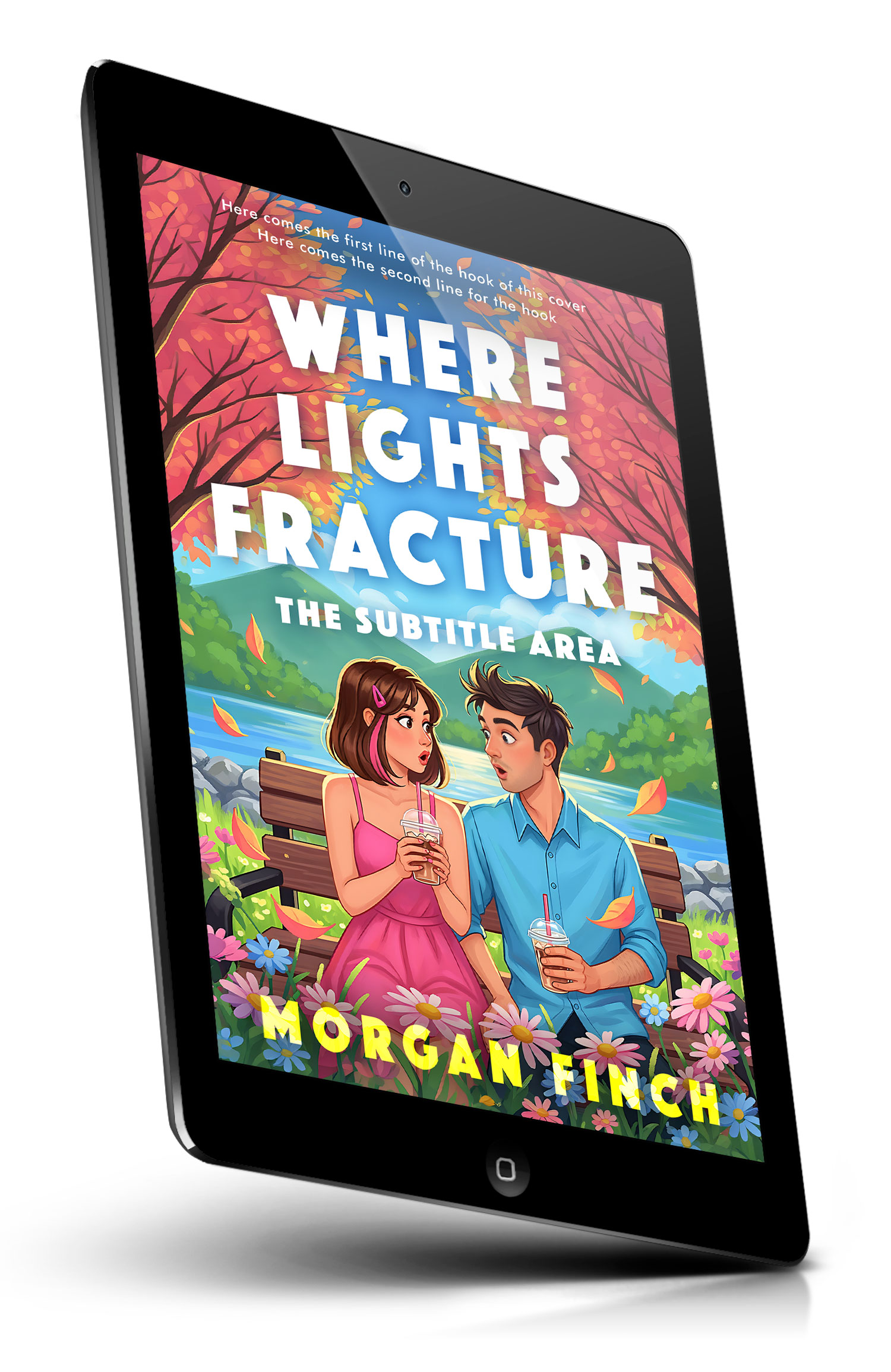 Tablet view of Premade Teen & Young Adult Book Cover - Japonica #36609 | BookCoverZone
