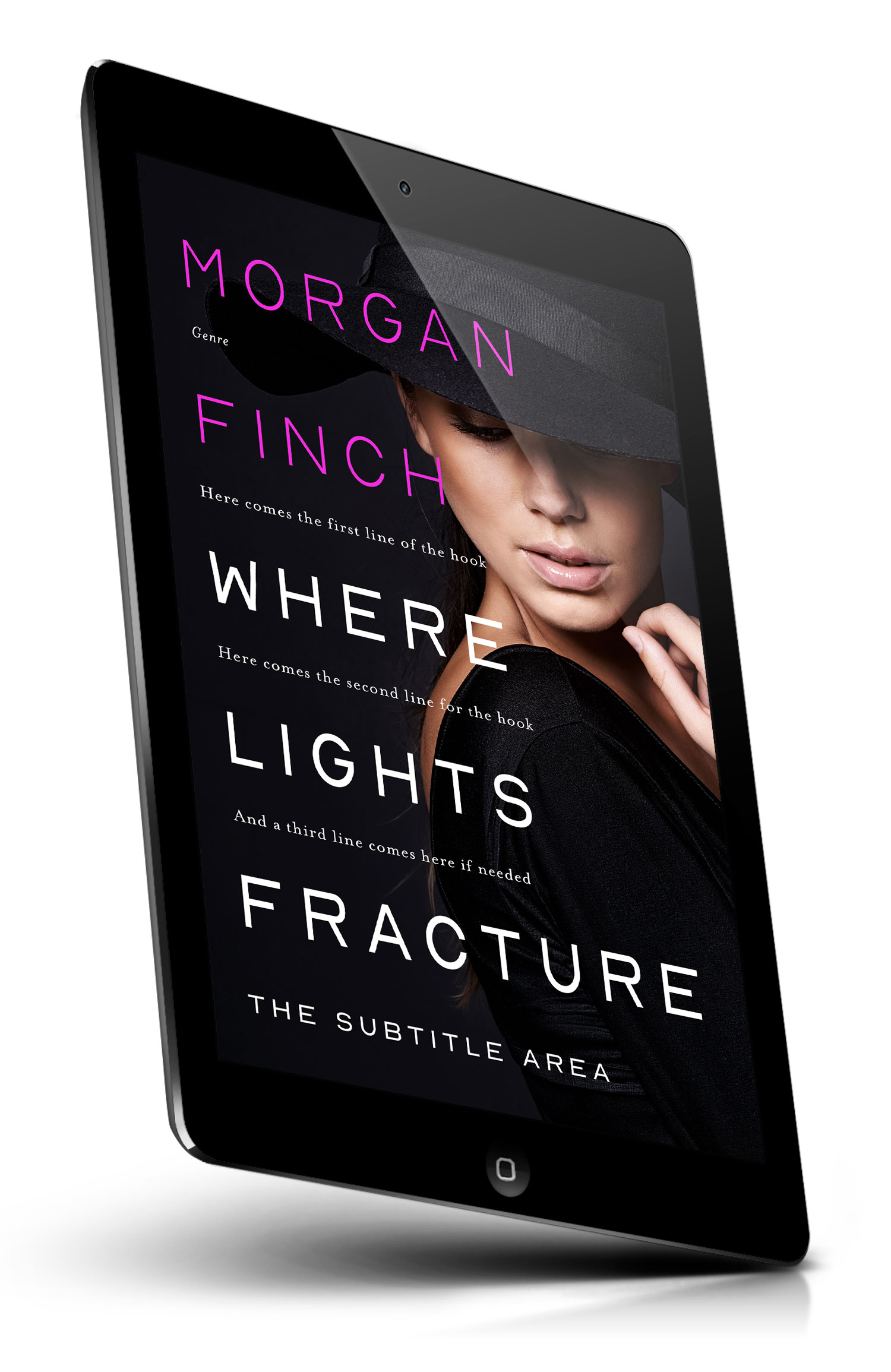 Tablet view of Premade Mystery & Thriller & Suspense Book Cover - Woodsmoke #36627 | BookCoverZone
