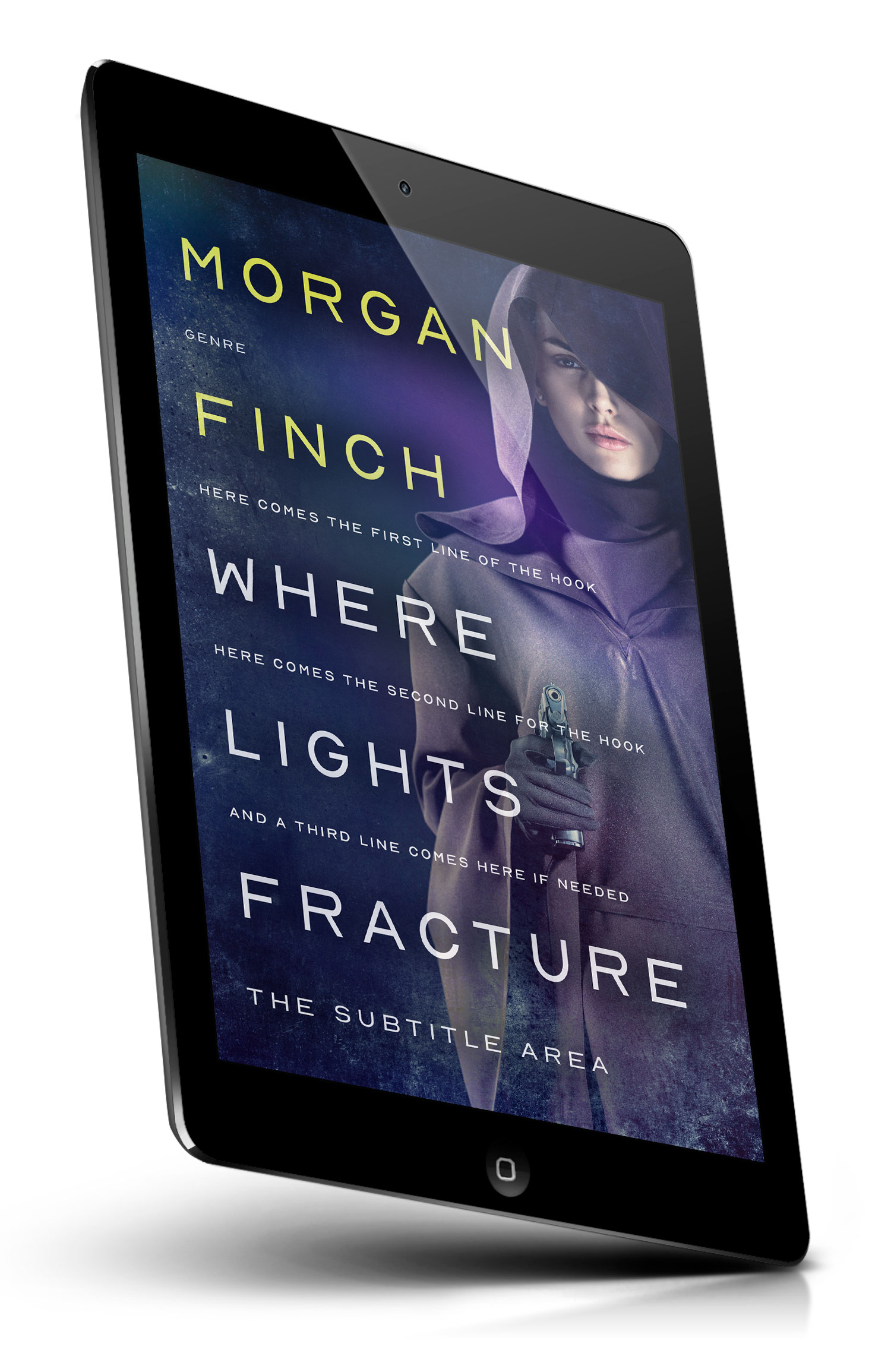 Tablet view of Premade Mystery & Thriller & Suspense Book Cover - Martinique #36628 | BookCoverZone