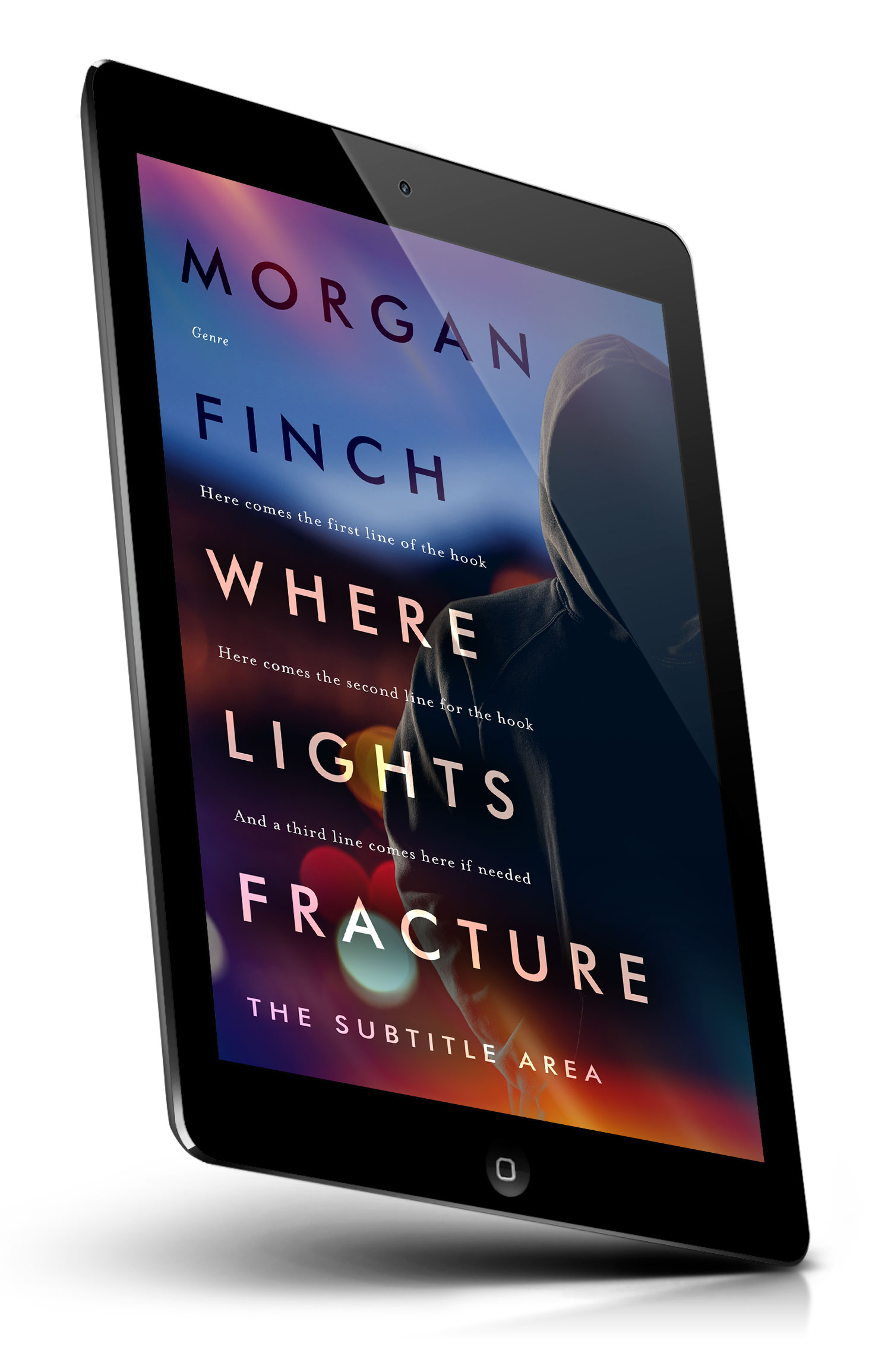 Tablet view of Premade Mystery & Thriller & Suspense Book Cover - Mirage #36633 | BookCoverZone