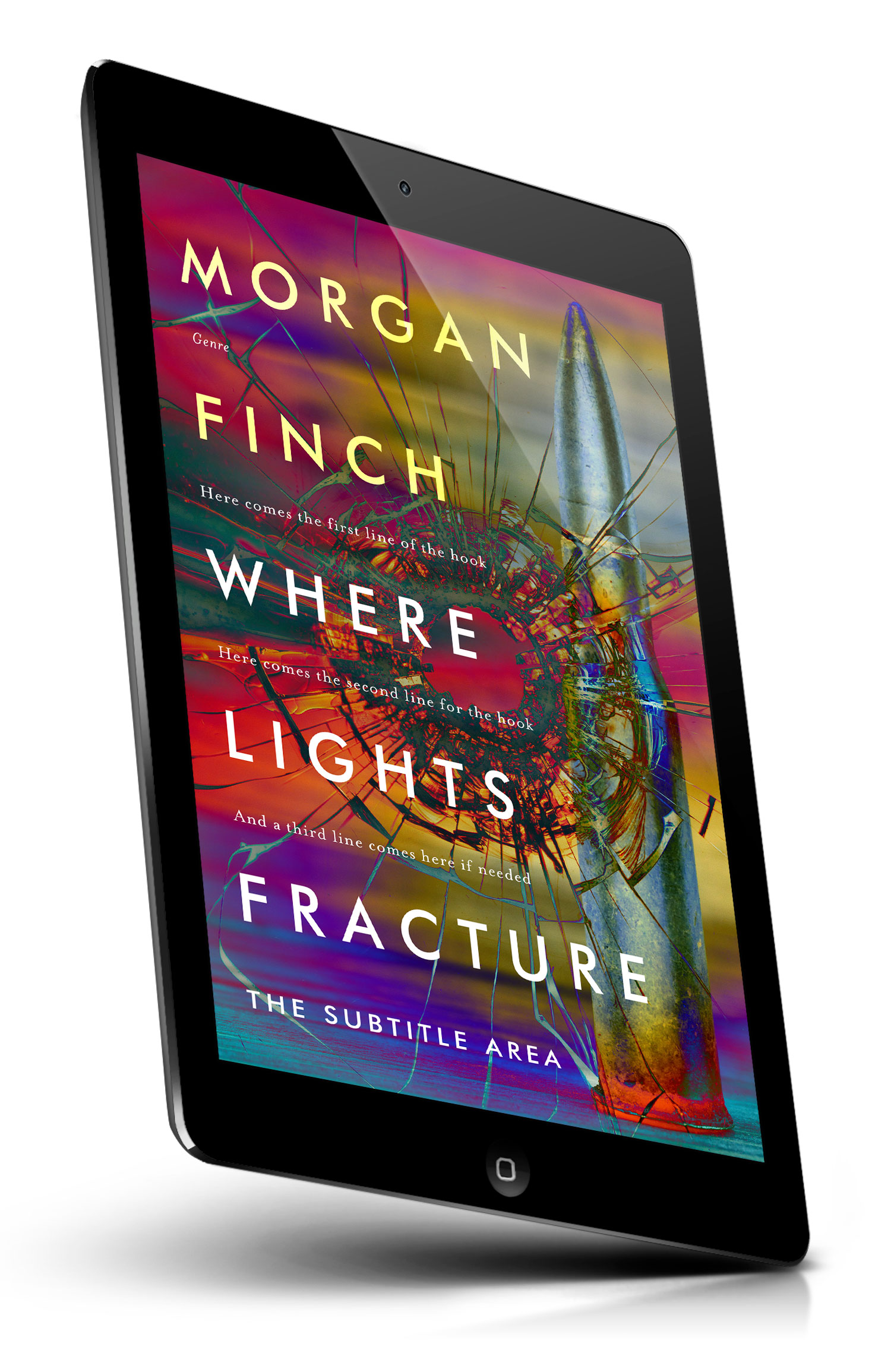 Tablet view of Premade Mystery & Thriller & Suspense Book Cover - Ferra #36634 | BookCoverZone