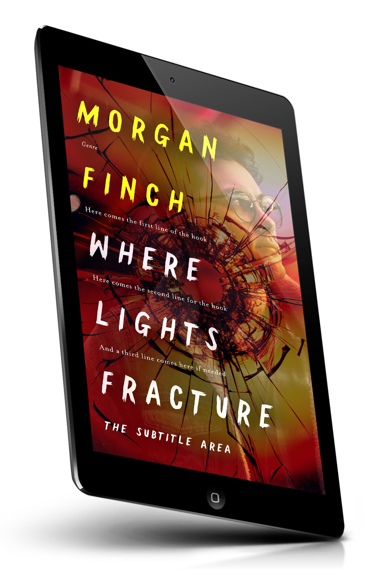 Tablet view of Premade Mystery & Thriller & Suspense Book Cover - Mocha #36638 | BookCoverZone