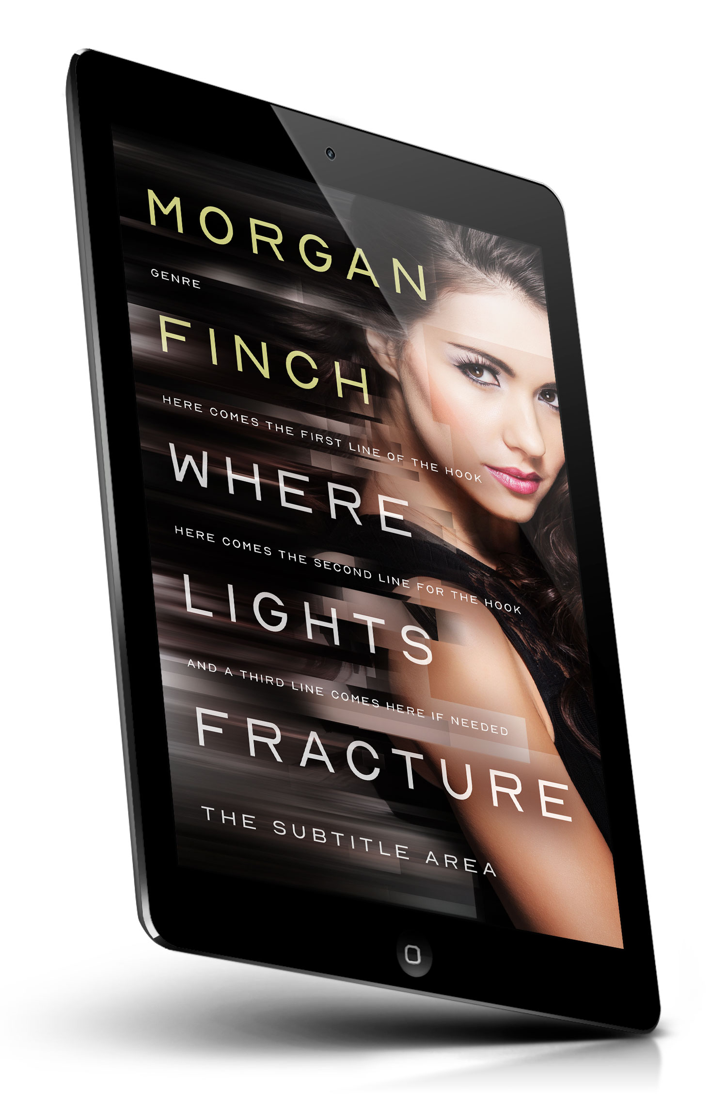Tablet view of Premade Mystery & Thriller & Suspense Book Cover - Eunry #36643 | BookCoverZone