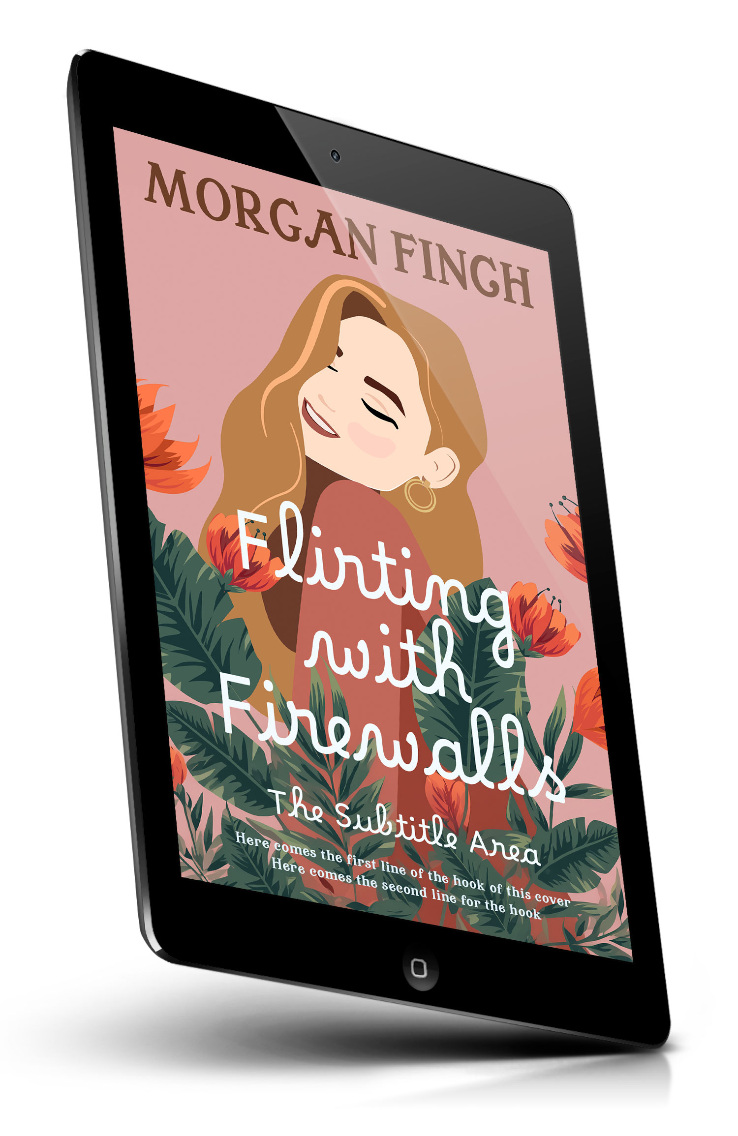 Tablet view of Premade Romance Book Cover - My Pink #36673 | BookCoverZone