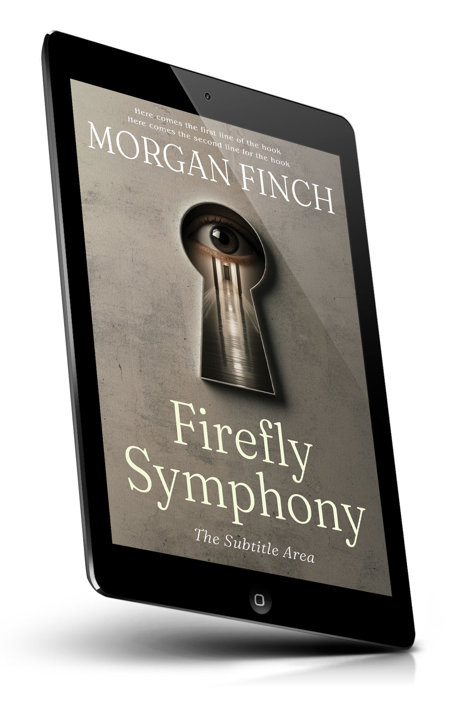 Tablet view of Premade Mystery & Thriller & Suspense Book Cover - Makara #36700 | BookCoverZone