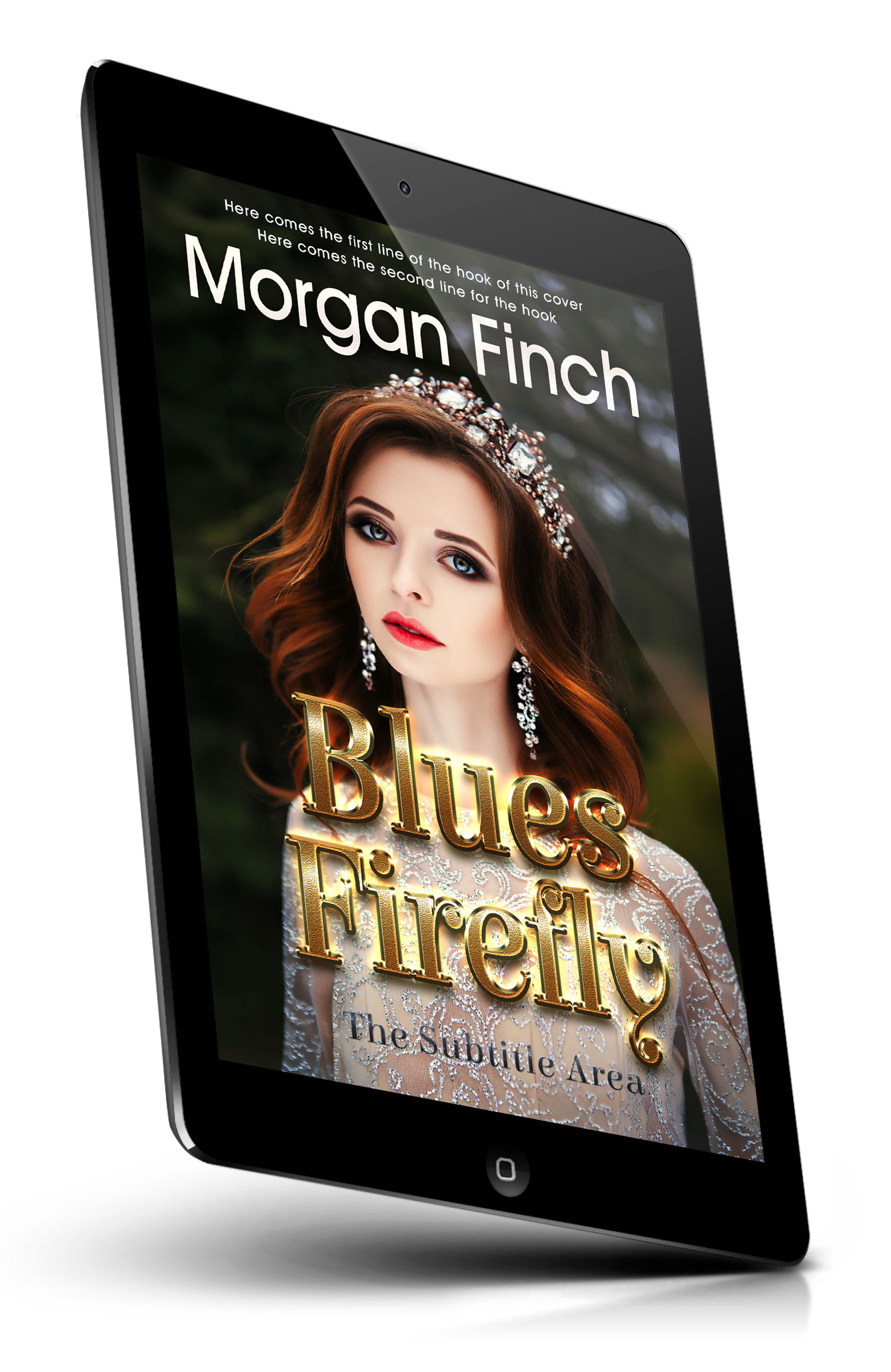 Tablet view of Premade Fantasy Book Cover - Cameo #36709 | BookCoverZone*