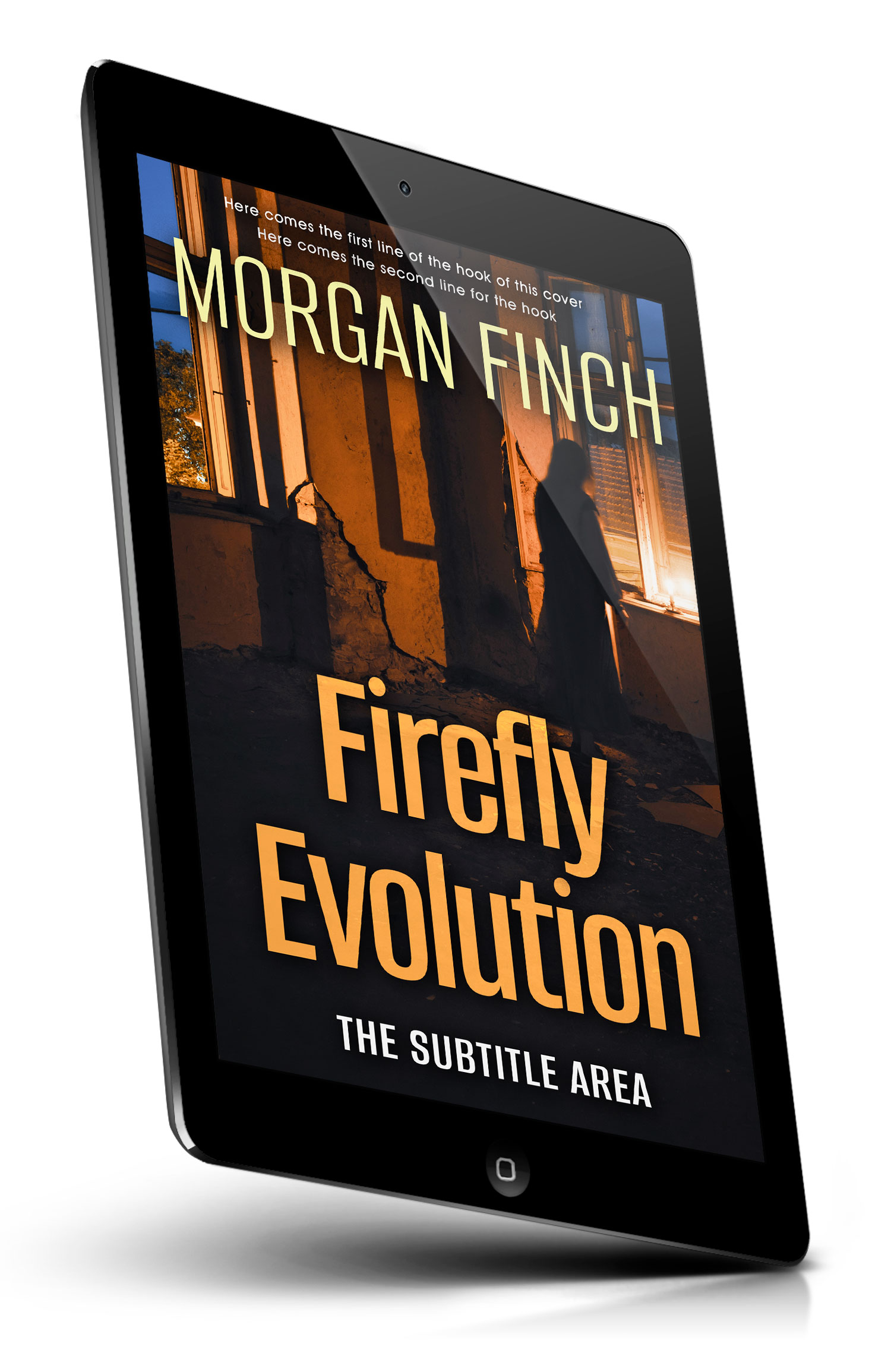 Tablet view of Premade Paranormal & Urban Book Cover - Di Serria #36710 | BookCoverZone