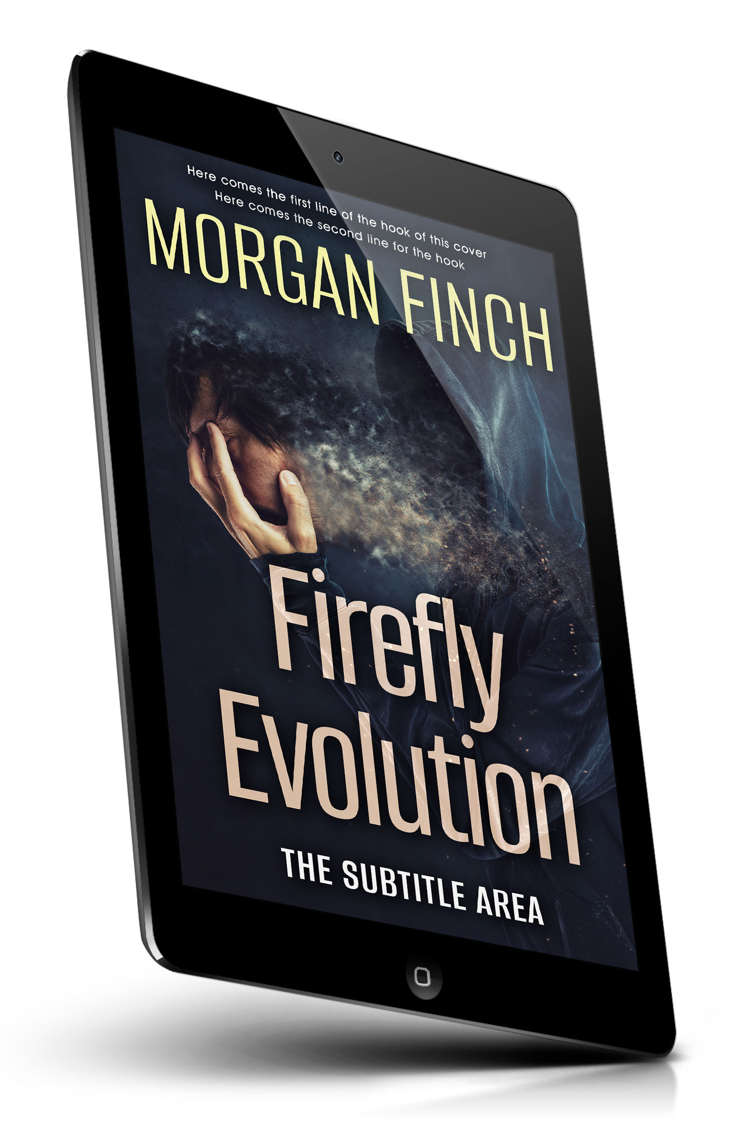 Tablet view of Premade Mystery & Thriller & Suspense Book Cover - Ebony Clay #36712 | BookCoverZone