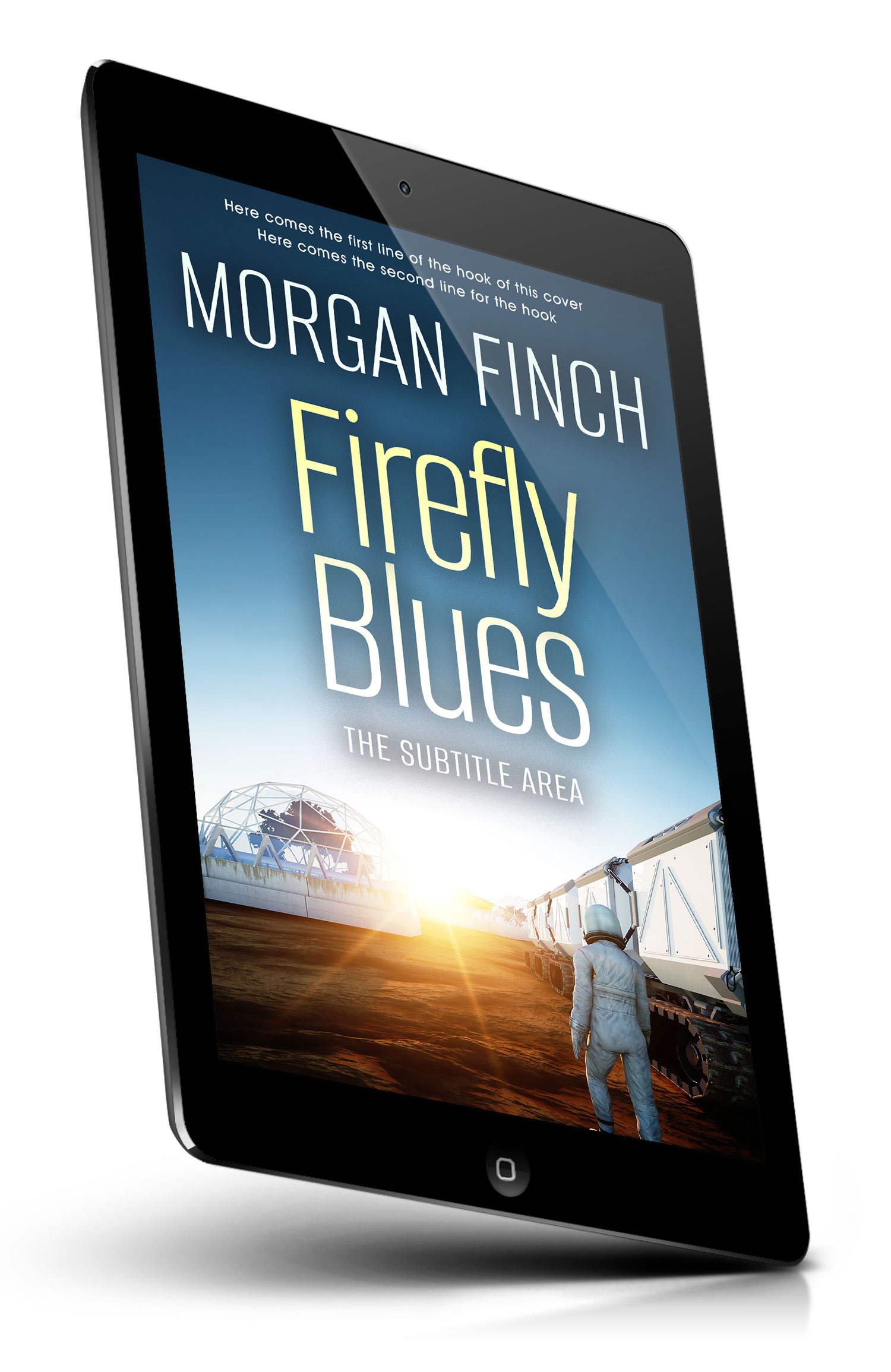 Tablet view of Premade Science Fiction Book Cover - San Juan #36723 | BookCoverZone*