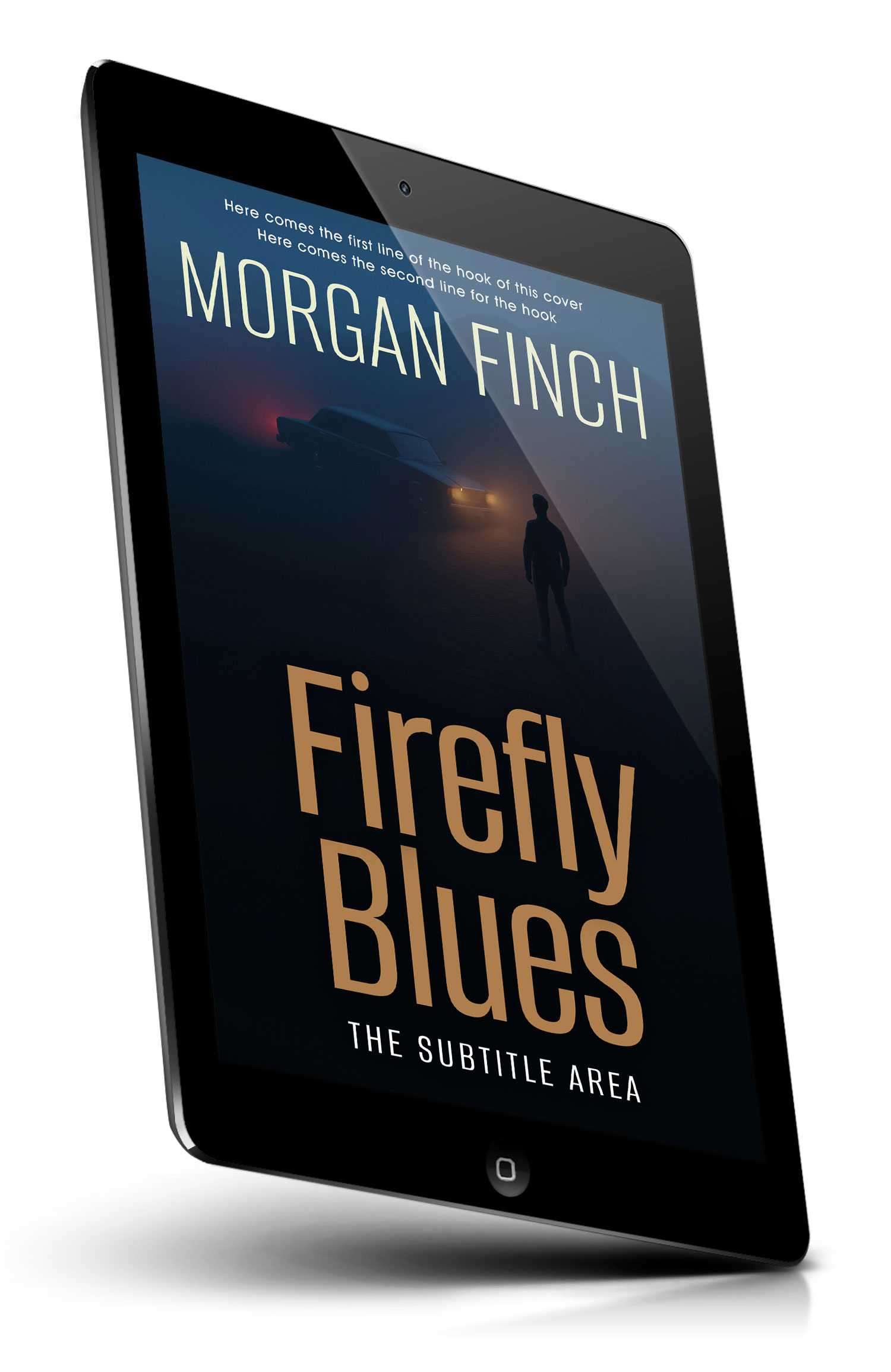 Tablet view of Premade Mystery & Thriller & Suspense Book Cover - Bunker #36724 | BookCoverZone