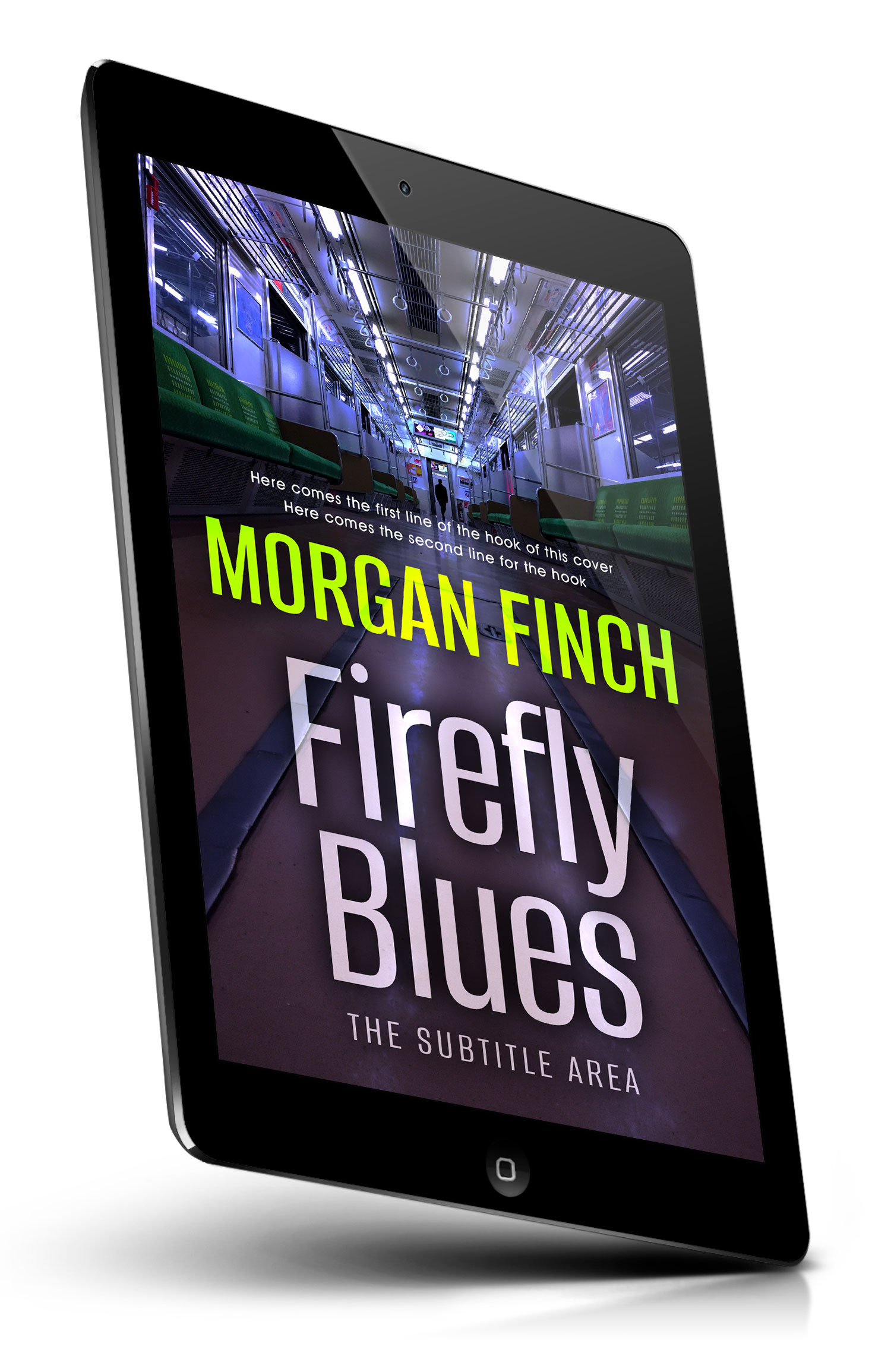 Tablet view of Premade Mystery & Thriller & Suspense Book Cover - Steel Gray #36728 | BookCoverZone