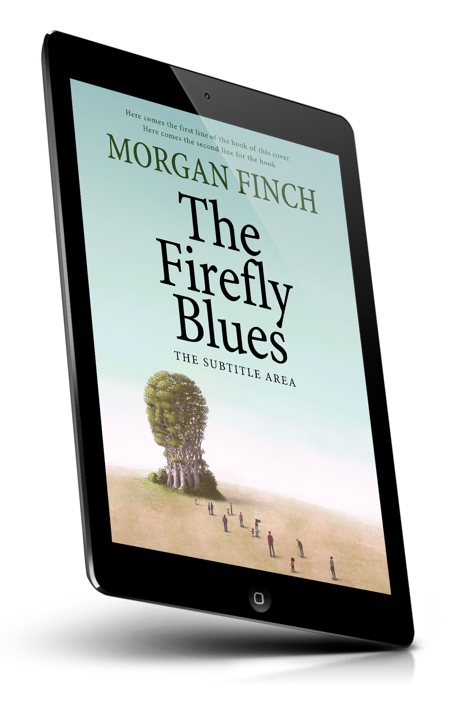 Tablet view of Premade Poetry Book Cover - Conch #36747 | BookCoverZone*