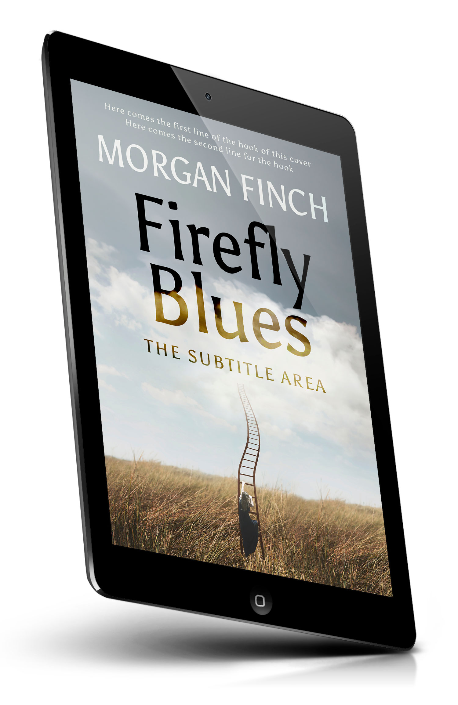 Tablet view of Premade Poetry Book Cover - Pumice #36754 | BookCoverZone*