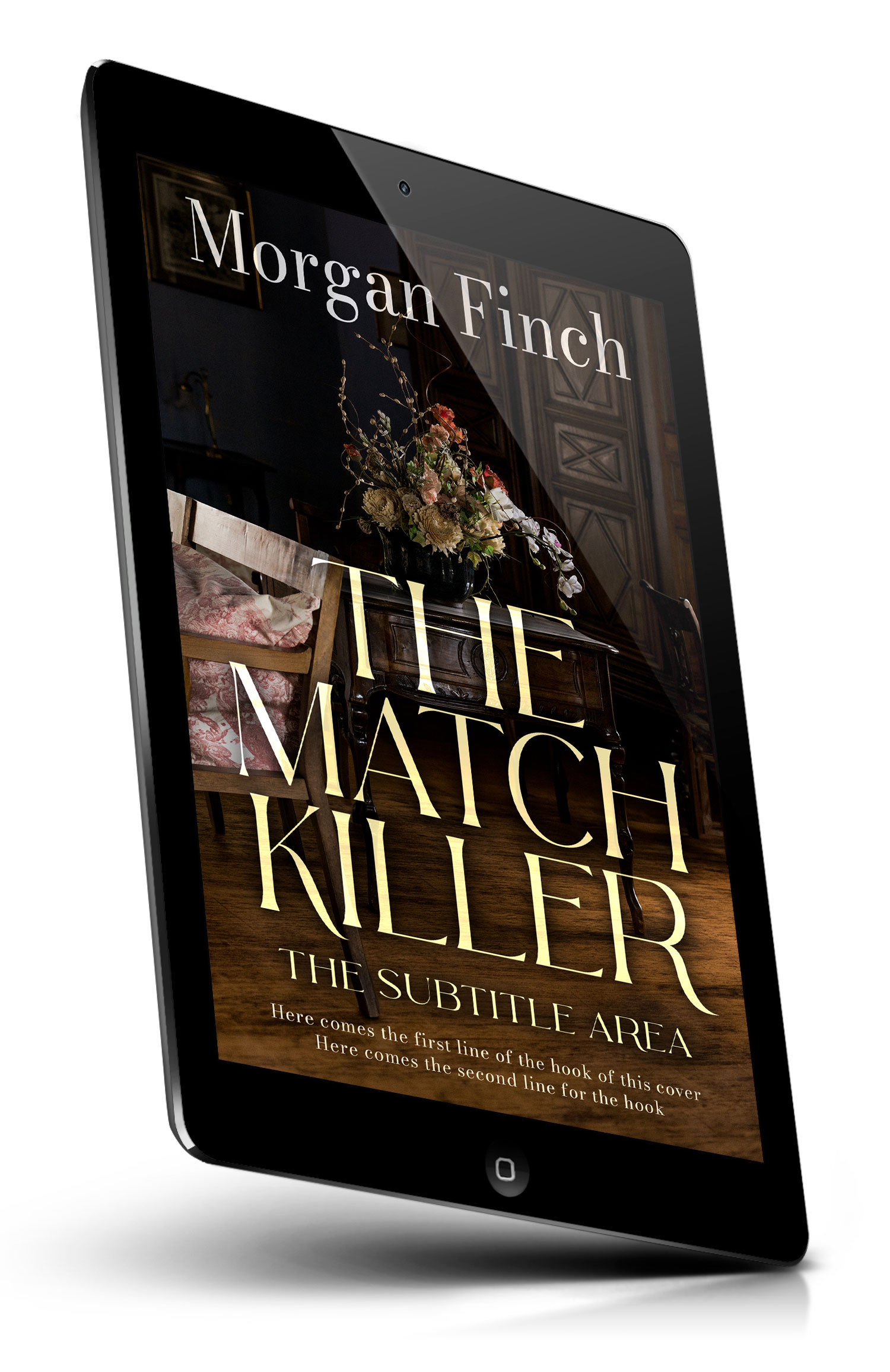 Tablet view of Premade Mystery & Thriller & Suspense Book Cover - Coffee Bean #36766 | BookCoverZone*