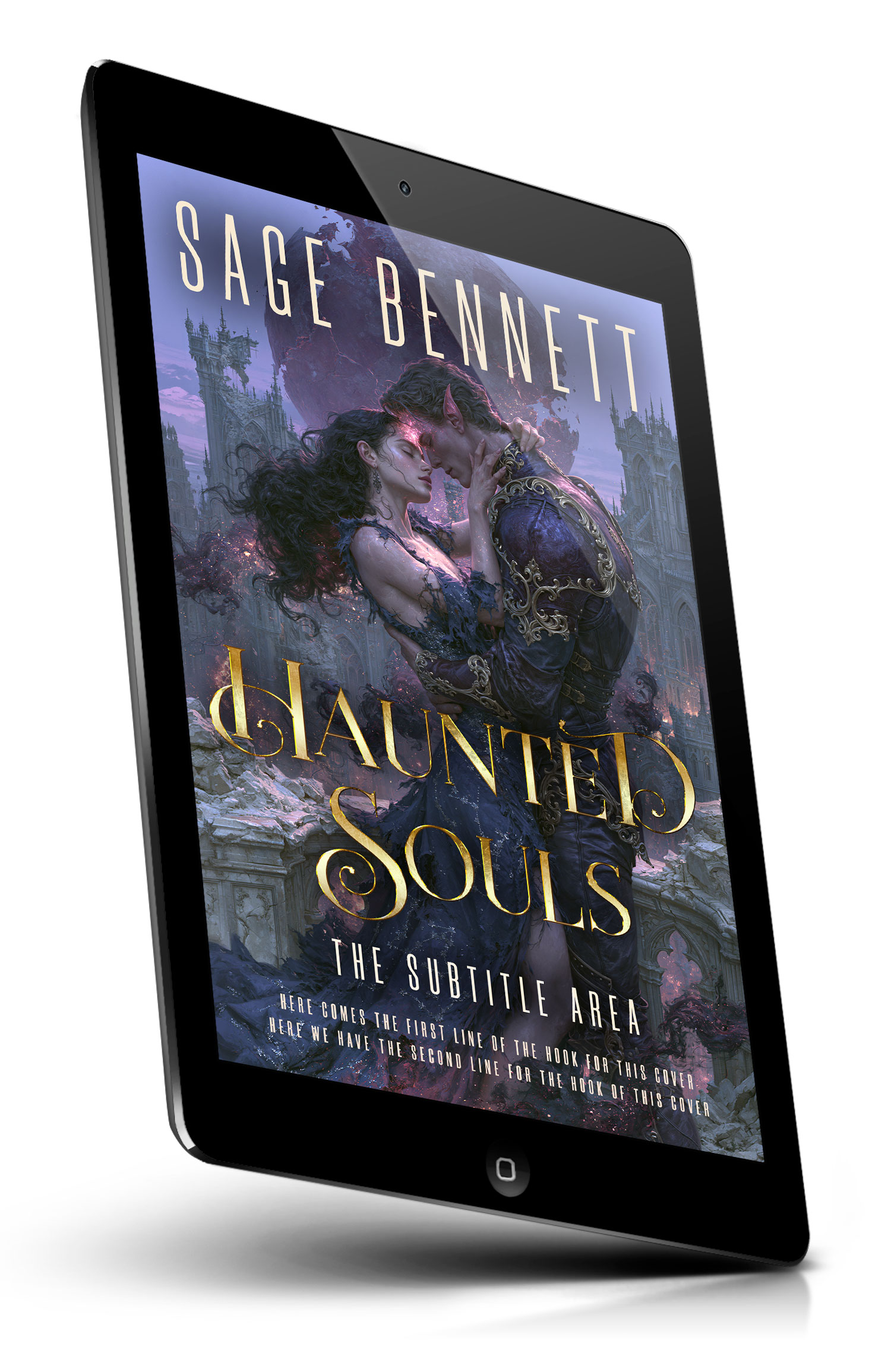 Tablet view of Premade Fantasy Book Cover - Tuna #36774 | BookCoverZone*