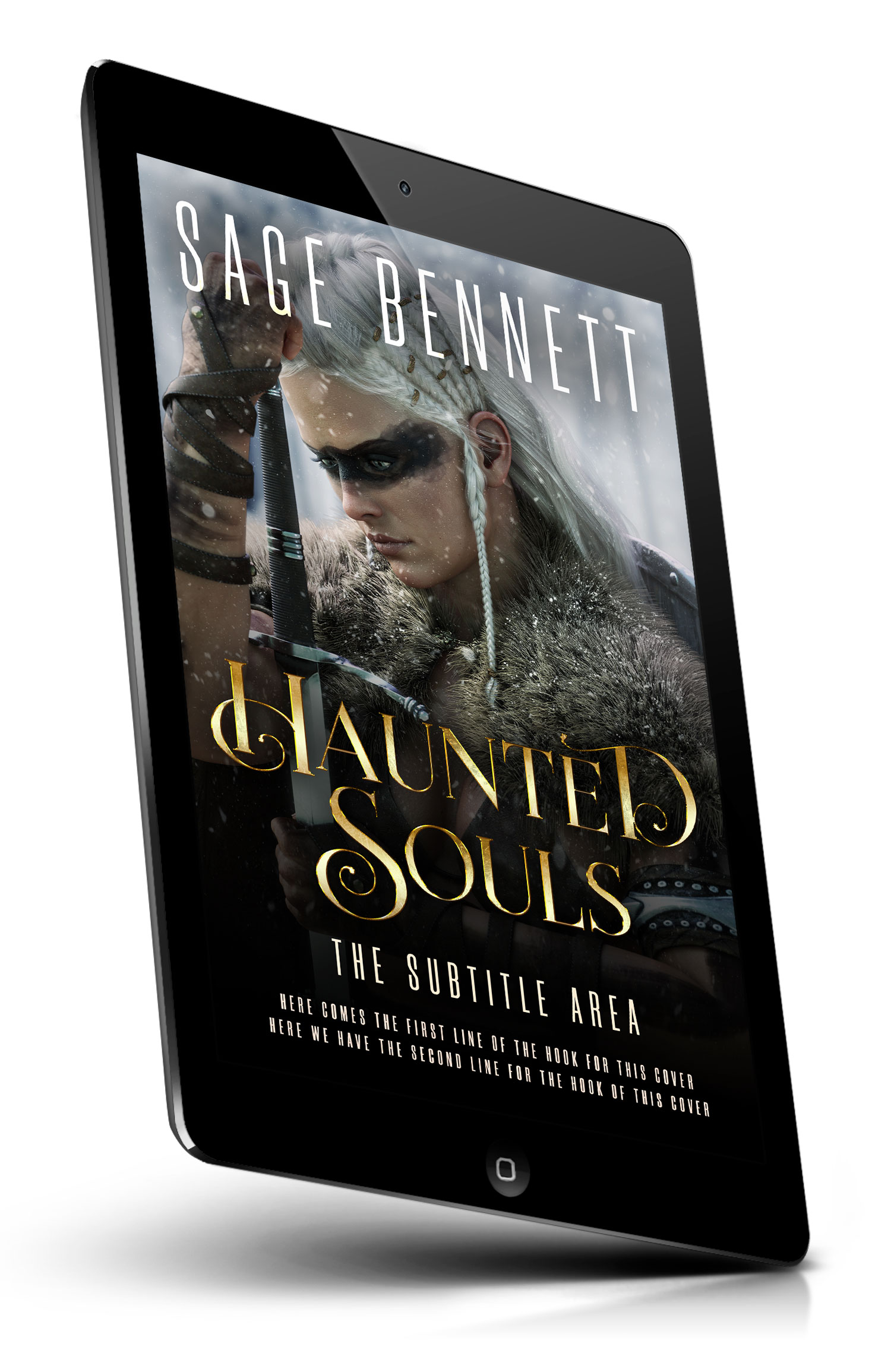 Tablet view of Premade Fantasy Book Cover - Tuatara #36780 | BookCoverZone*