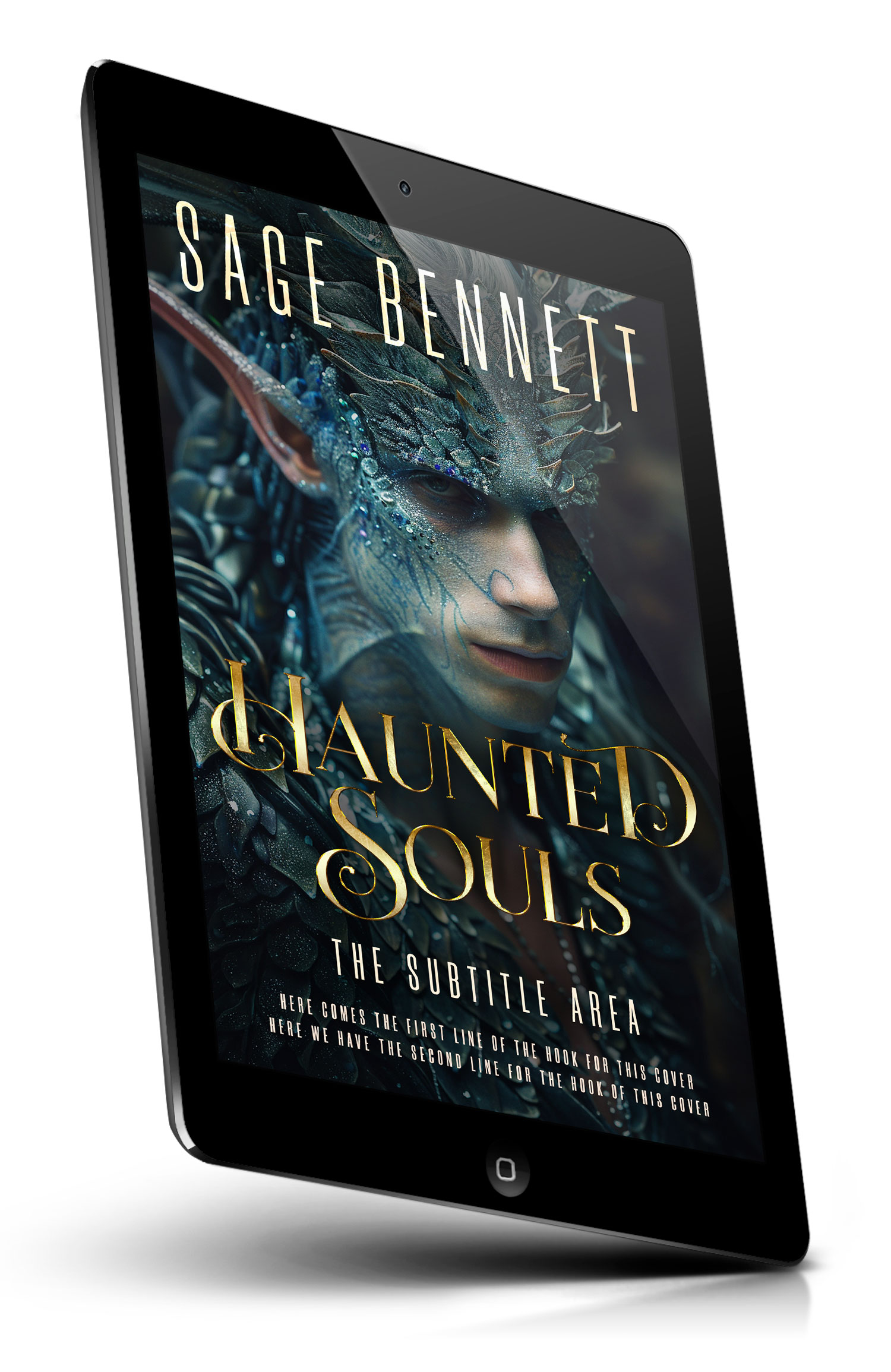 Tablet view of Premade Fantasy Book Cover - Mirage #36781 | BookCoverZone