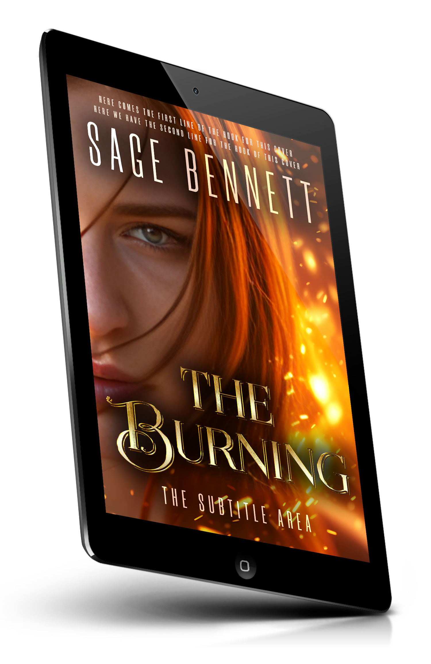 Tablet view of Premade Fantasy Book Cover - Espresso #36791 | BookCoverZone
