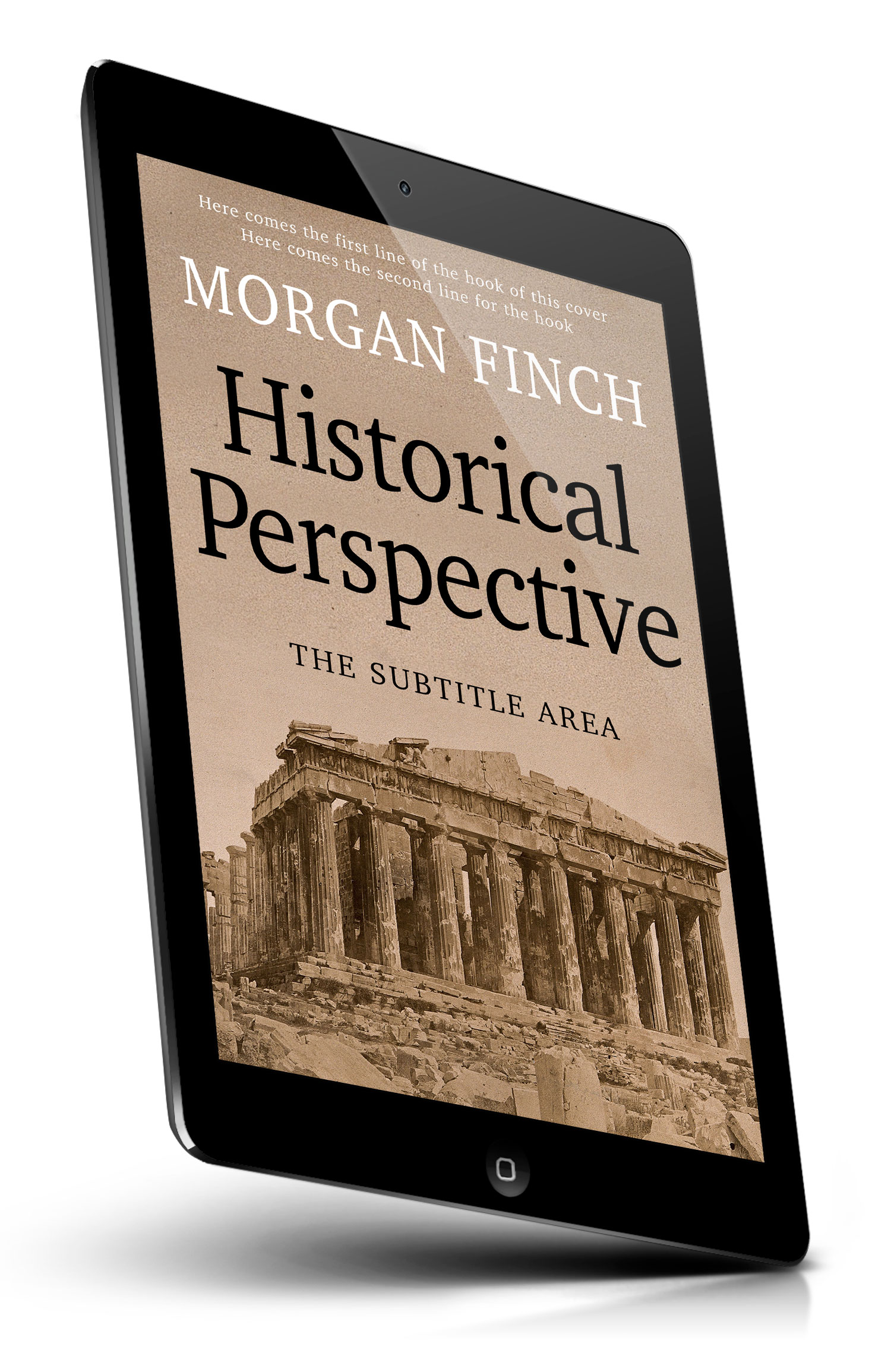 Tablet view of Premade History Book Cover - Mongoose #36810 | BookCoverZone*