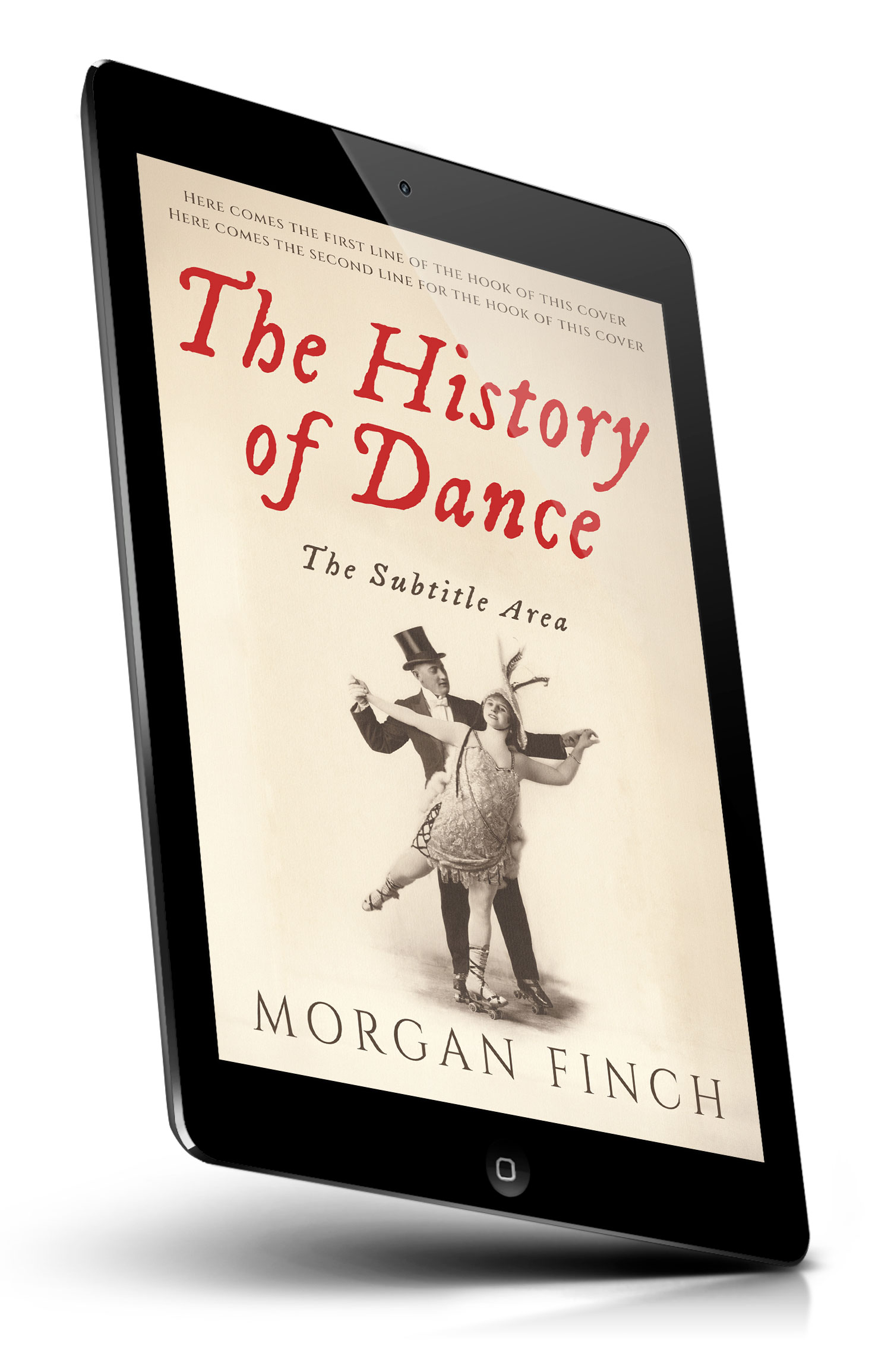 Tablet view of Premade History Book Cover - Parchment #36831 | BookCoverZone*
