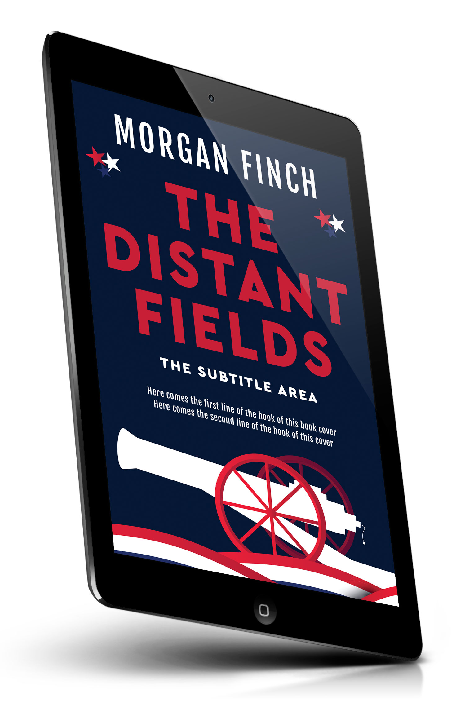 Tablet view of Premade Historical Book Cover - Brick Red #36848 | BookCoverZone*
