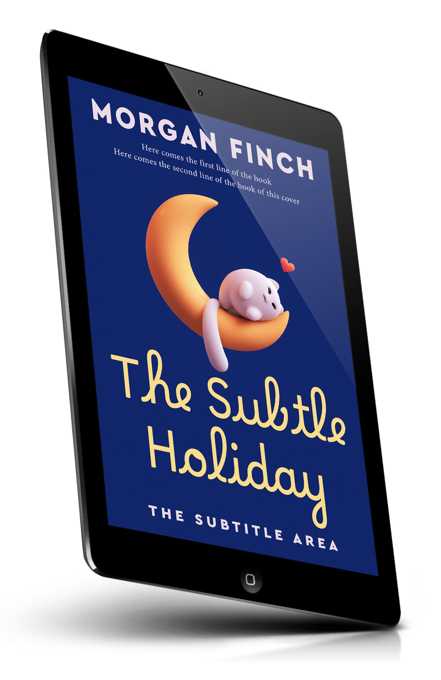 Tablet view of Premade Children's Book Cover - Lucky Point #36876 | BookCoverZone*