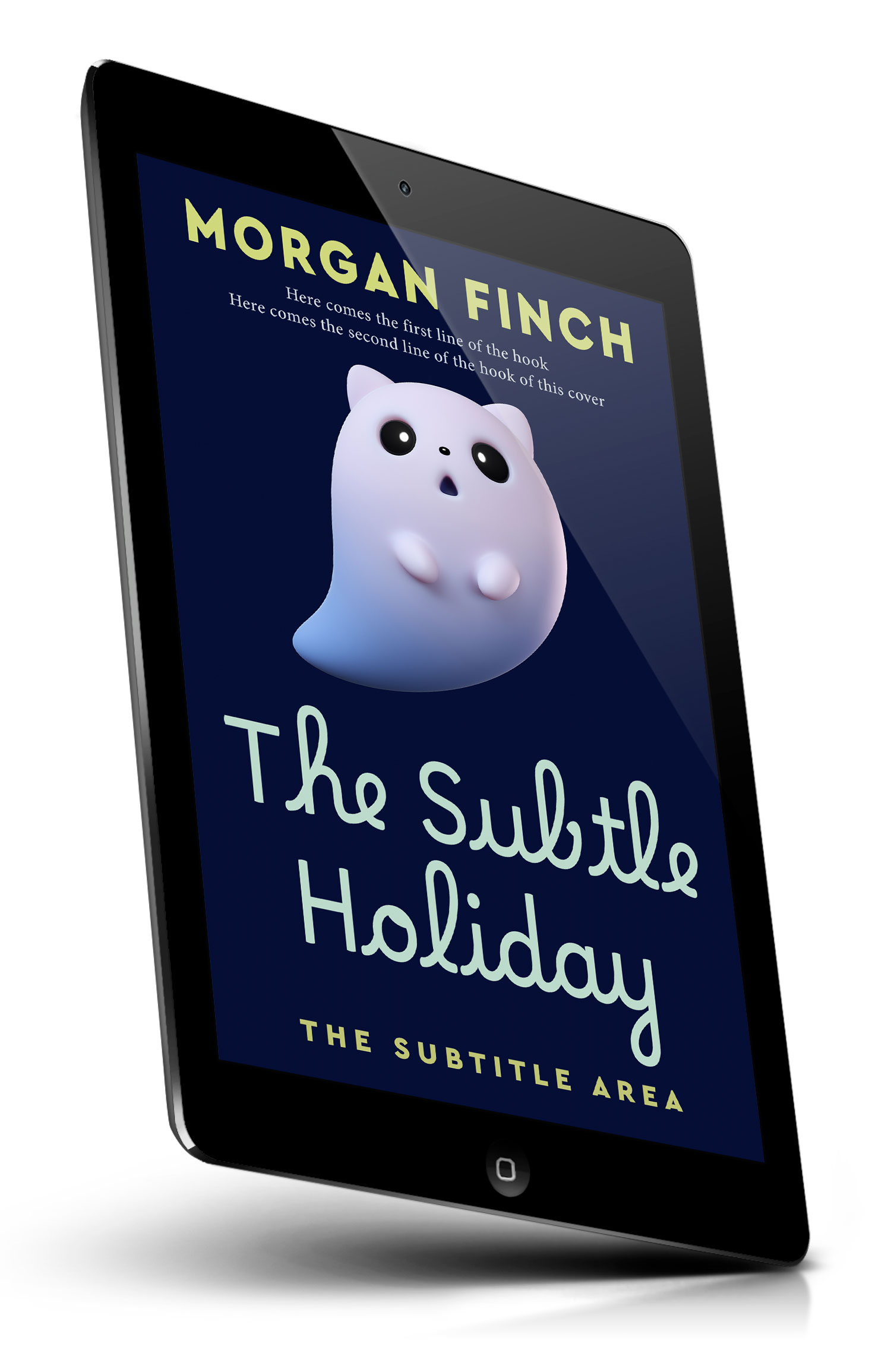 Tablet view of Premade Children's Book Cover - Submarine #36882 | BookCoverZone*