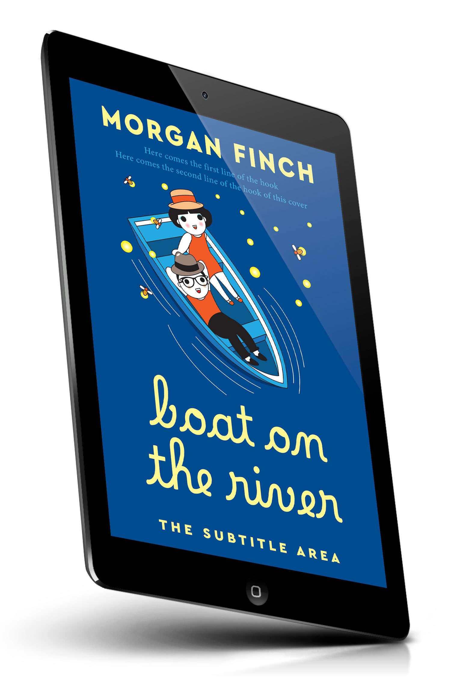 Tablet view of Premade Romance Book Cover - Congress Blue #36883 | BookCoverZone*