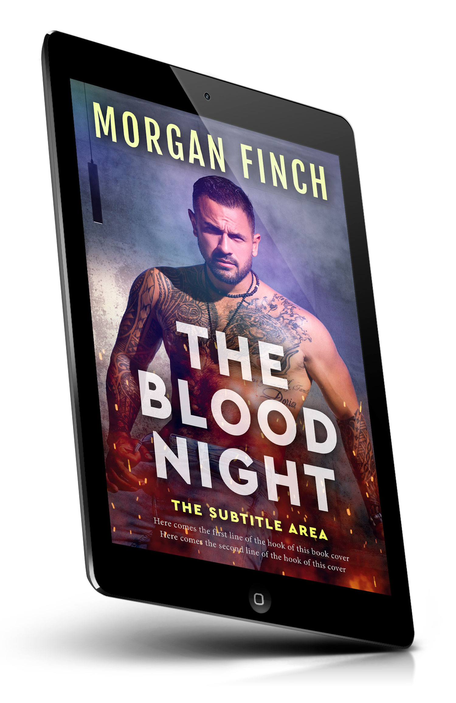 Tablet view of Premade Mystery & Thriller & Suspense Book Cover - Matterhorn #36891 | BookCoverZone