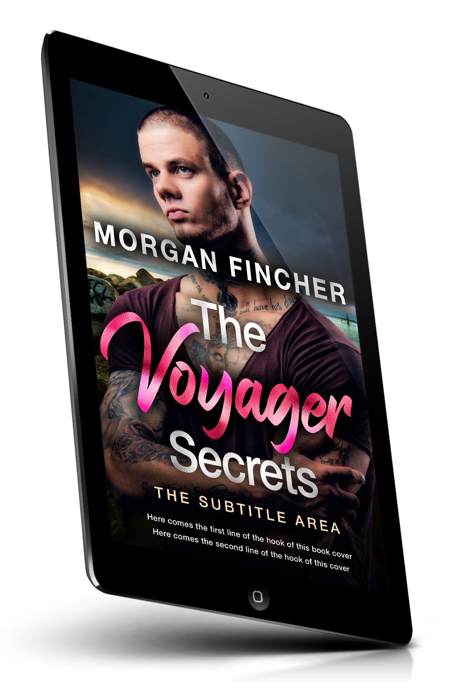Tablet view of Premade Mystery & Thriller & Suspense Book Cover - Can Can #36919 | BookCoverZone*
