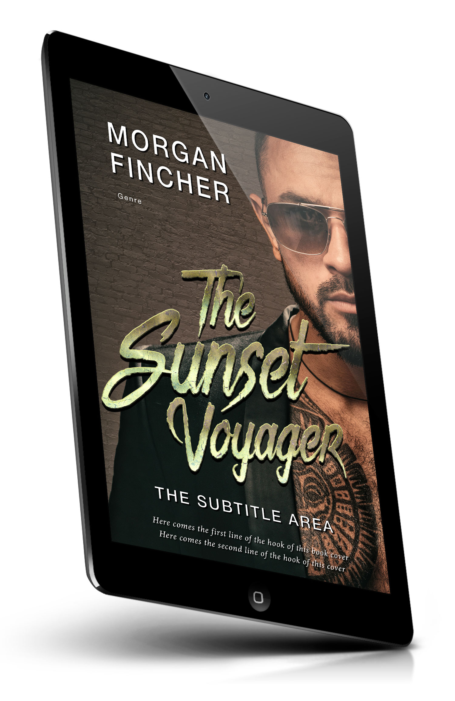 Tablet view of Premade Romance Book Cover - Armadillo #36936 | BookCoverZone