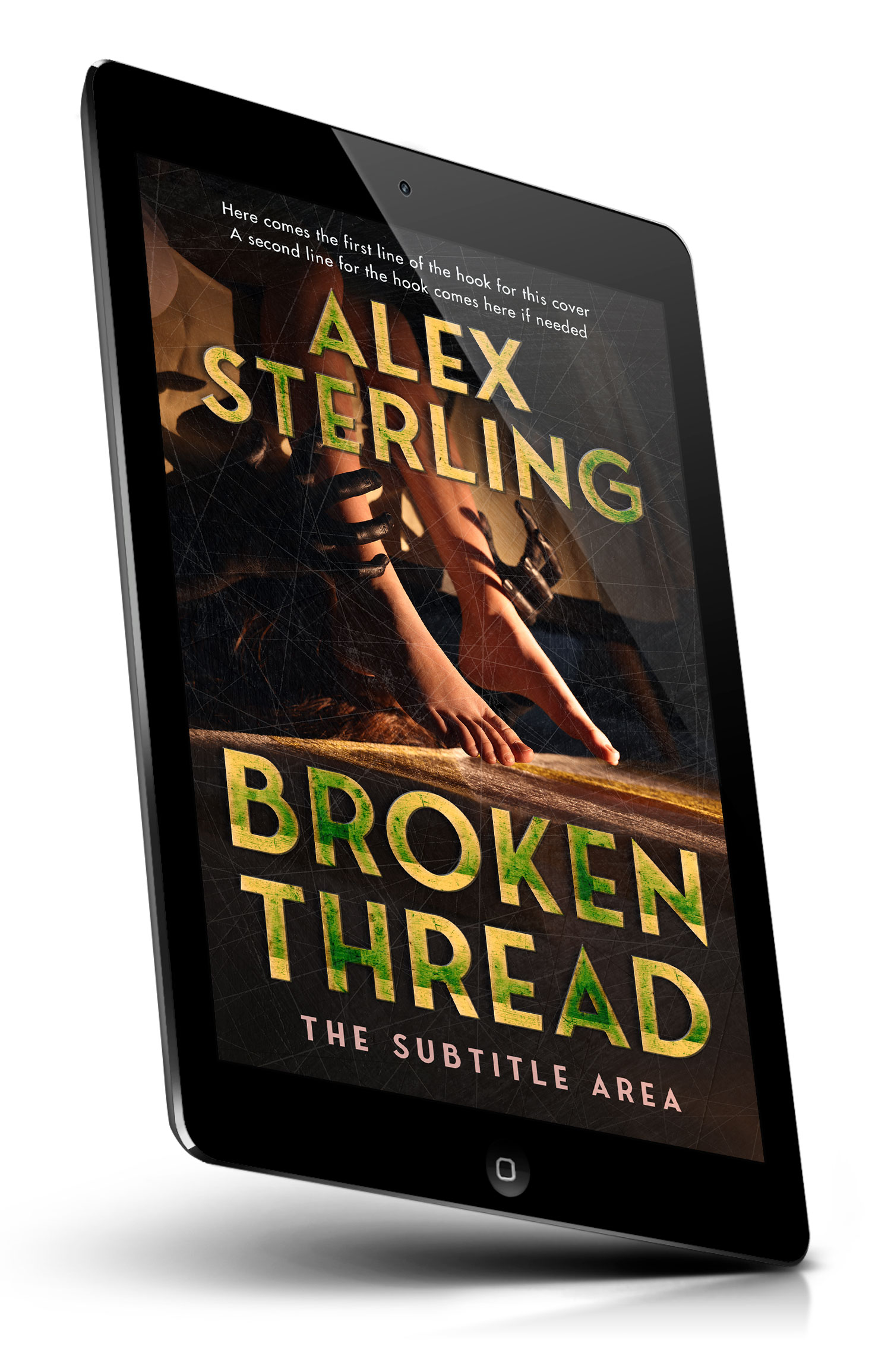 Tablet view of Premade Mystery & Thriller & Suspense Book Cover - Sundance #36952 | BookCoverZone