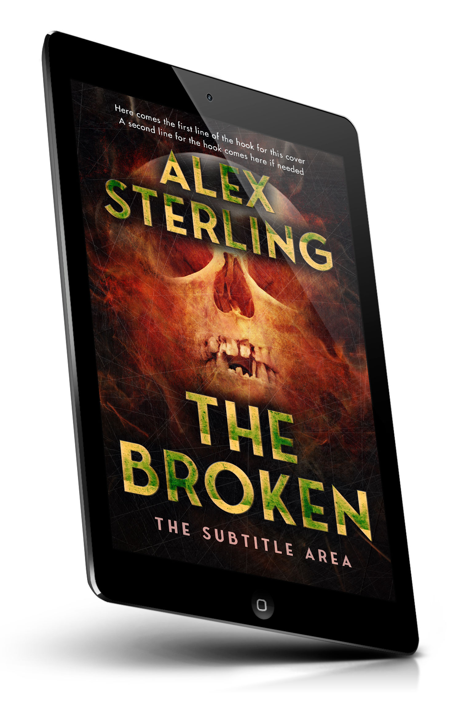 Tablet view of Premade Horror Book Cover - Tussock #36953 | BookCoverZone*