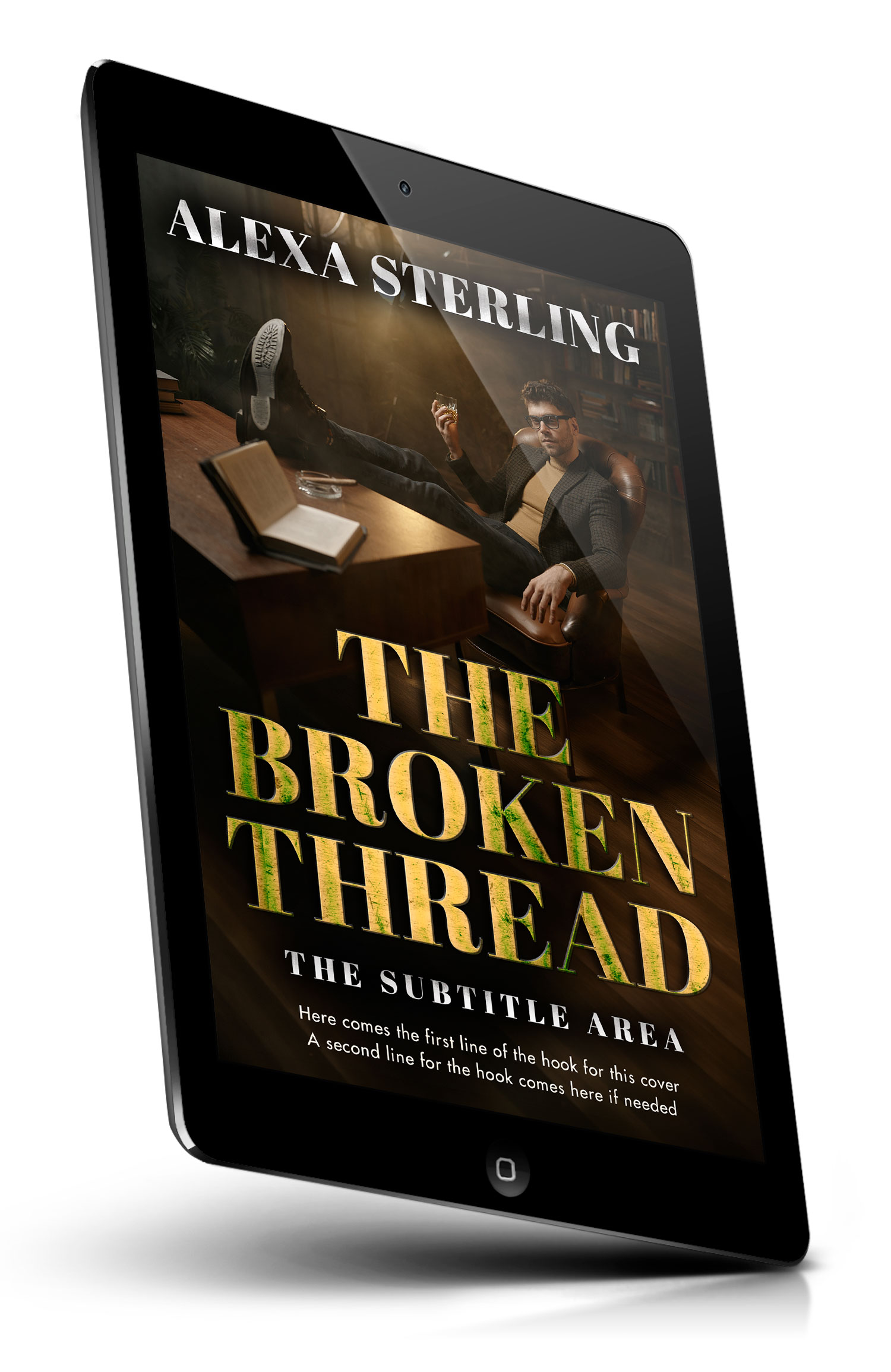 Tablet view of Premade Mystery & Thriller & Suspense Book Cover - Eternity #36960 | BookCoverZone