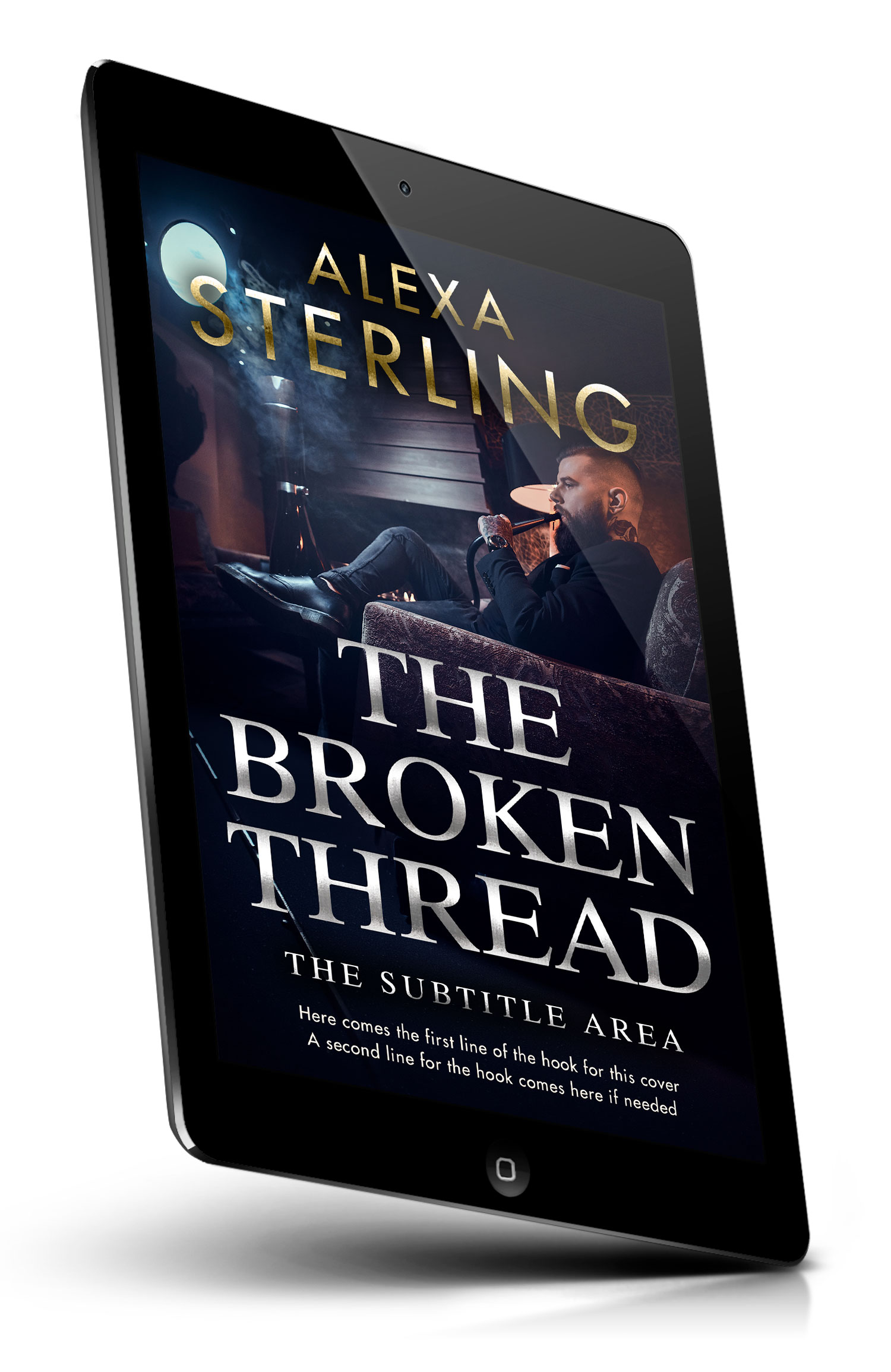 Tablet view of Premade Mystery & Thriller & Suspense Book Cover - Vulcan #36961 | BookCoverZone