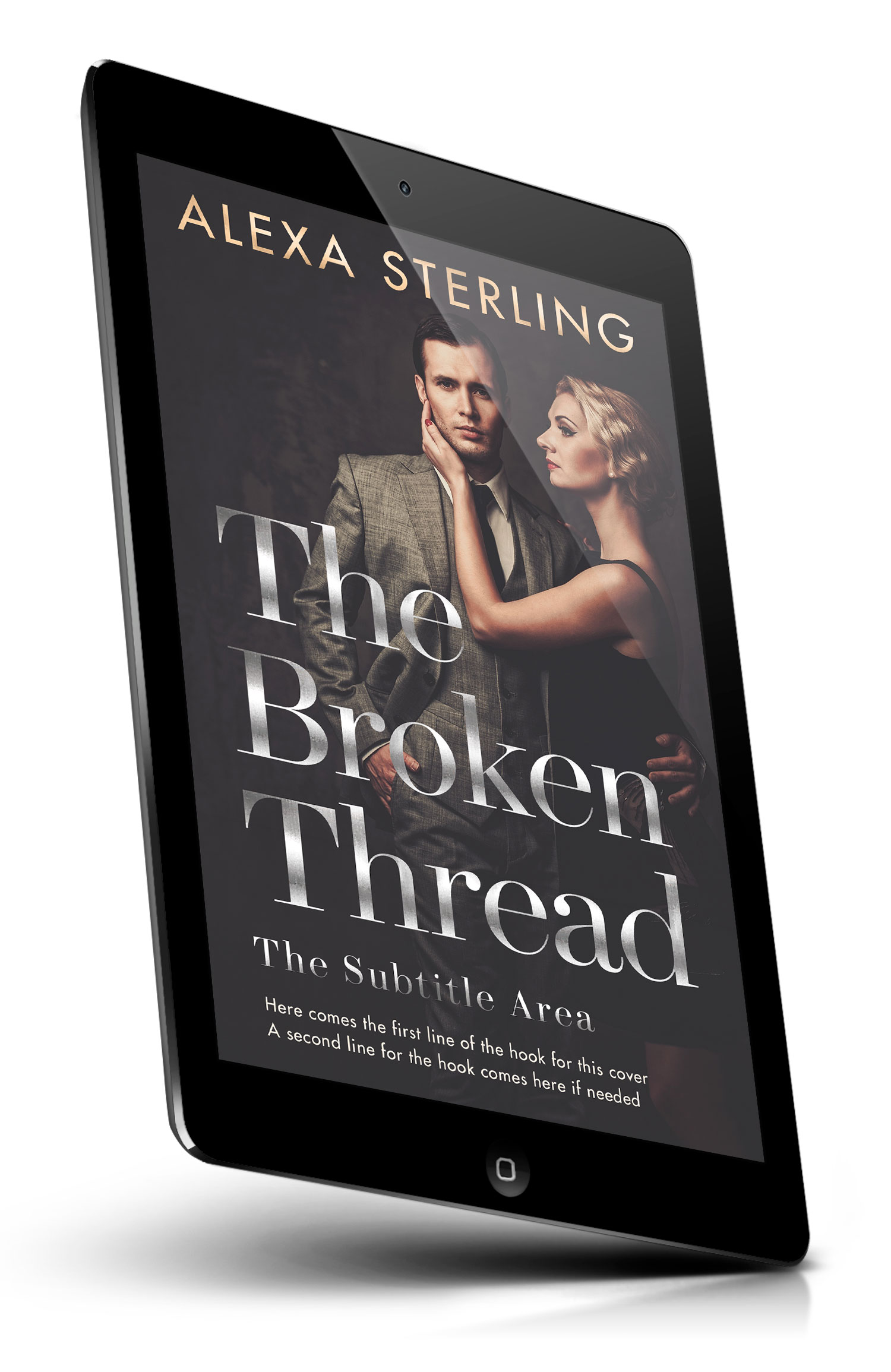 Tablet view of Premade Romance Book Cover - Tundora #36963 | BookCoverZone