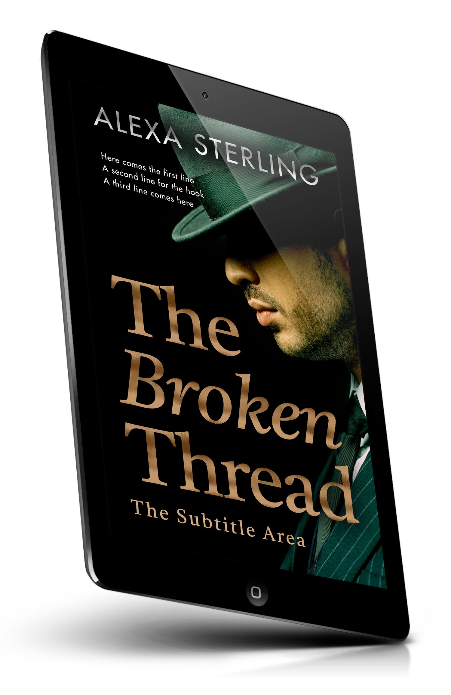 Tablet view of Premade Mystery & Thriller & Suspense Book Cover - Muesli #36967 | BookCoverZone