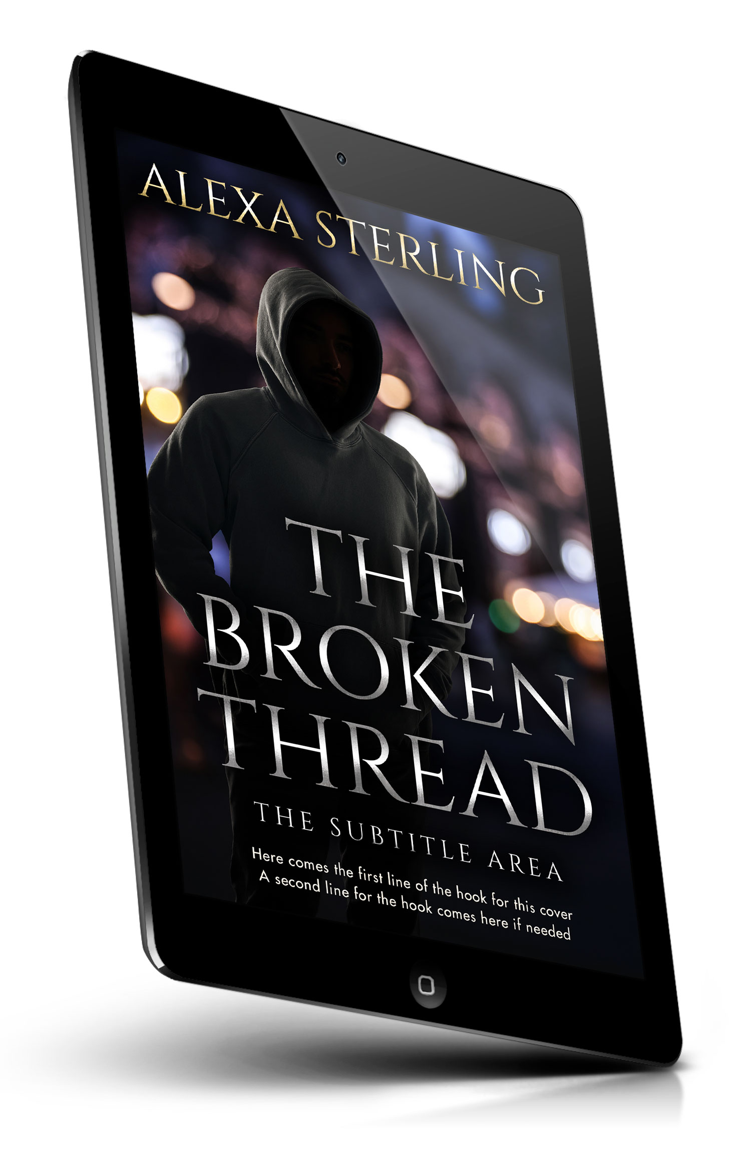 Tablet view of Premade Mystery & Thriller & Suspense Book Cover - Woodsmoke #36969 | BookCoverZone*