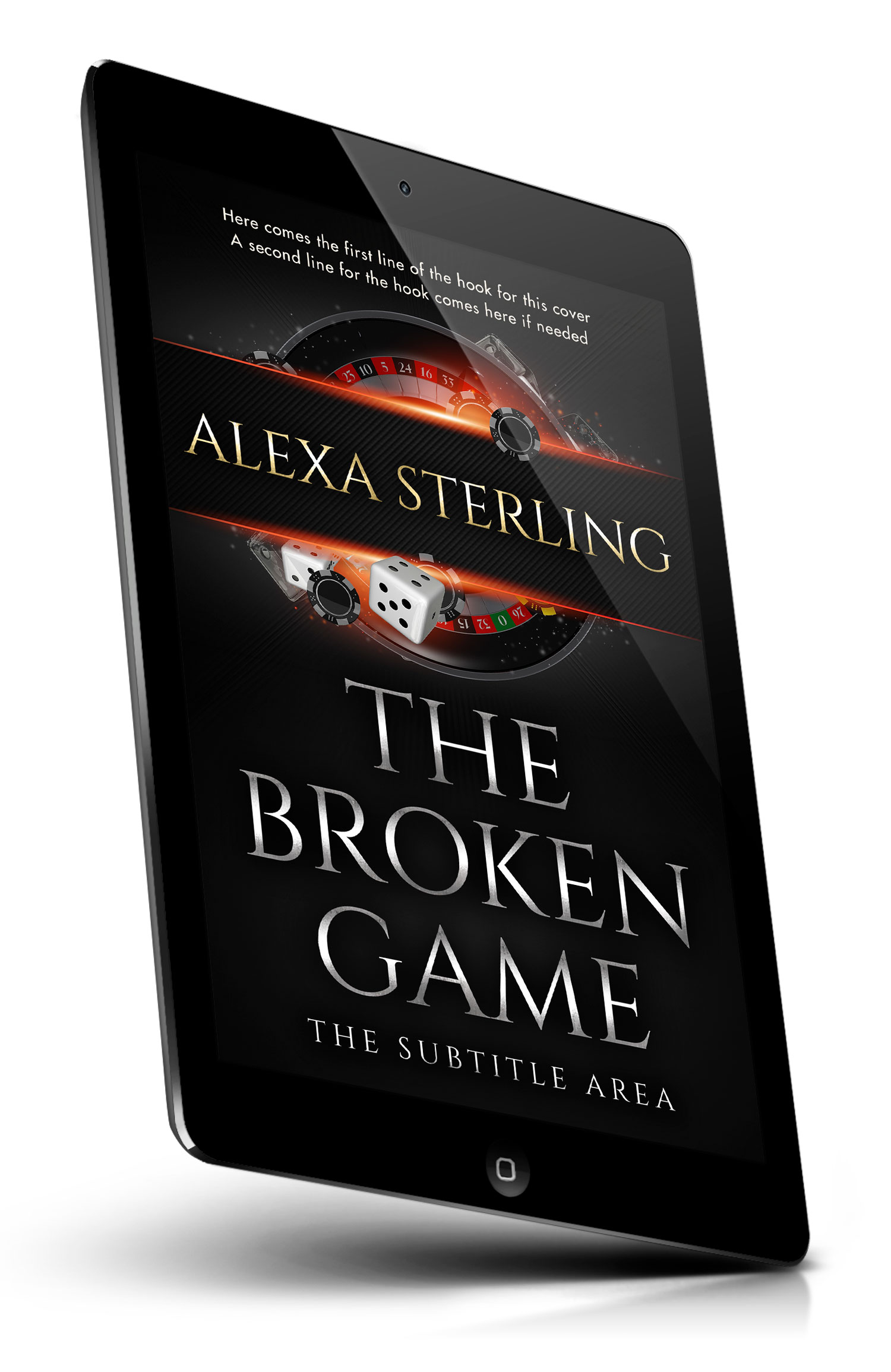 Tablet view of Premade Mystery & Thriller & Suspense Book Cover - Cod Gray #36970 | BookCoverZone