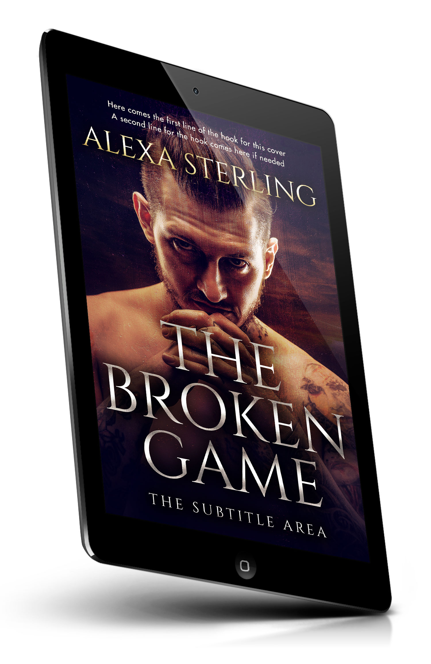 Tablet view of Premade Mystery & Thriller & Suspense Book Cover - Brandy Rose #36975 | BookCoverZone